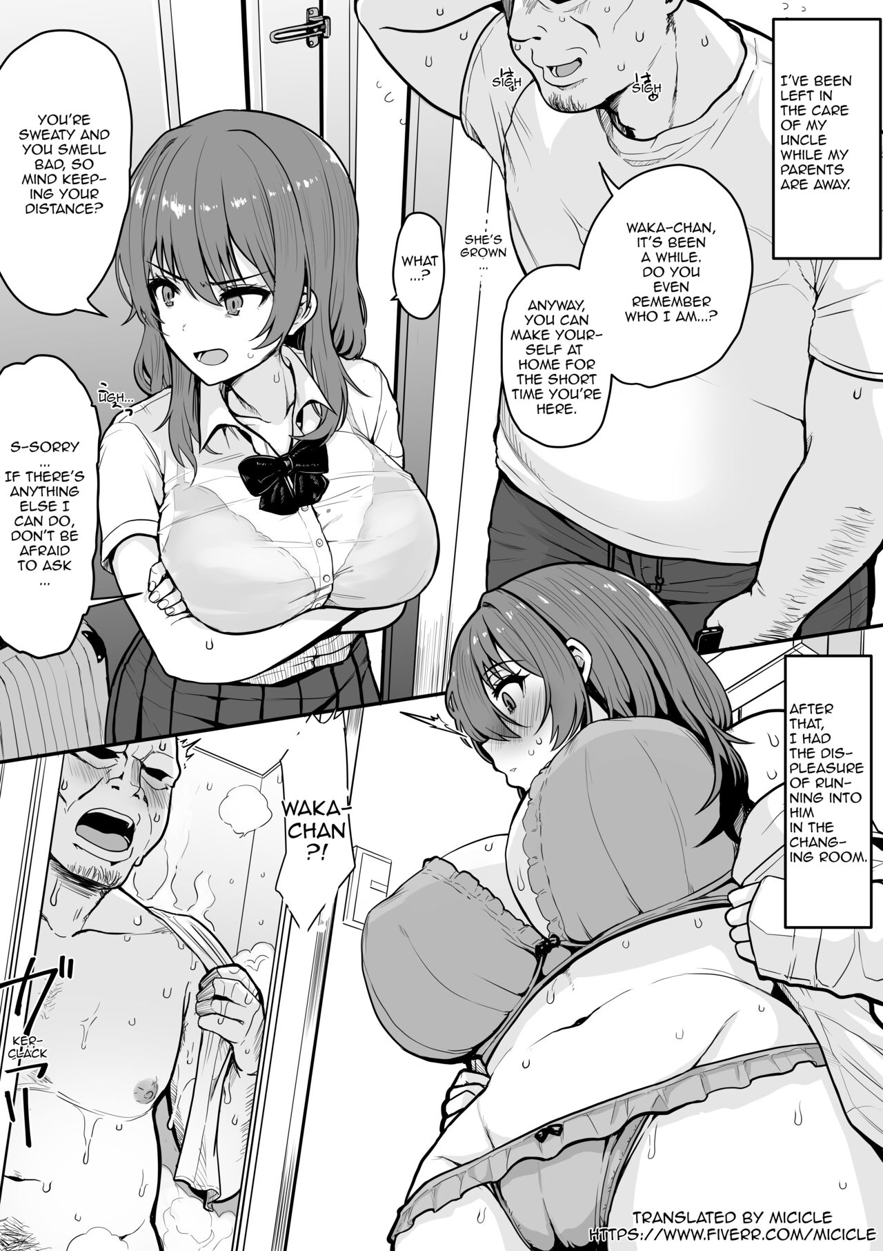Oji-san Chi ni Azukerarete... | Left in Uncle's Care... page 1 full