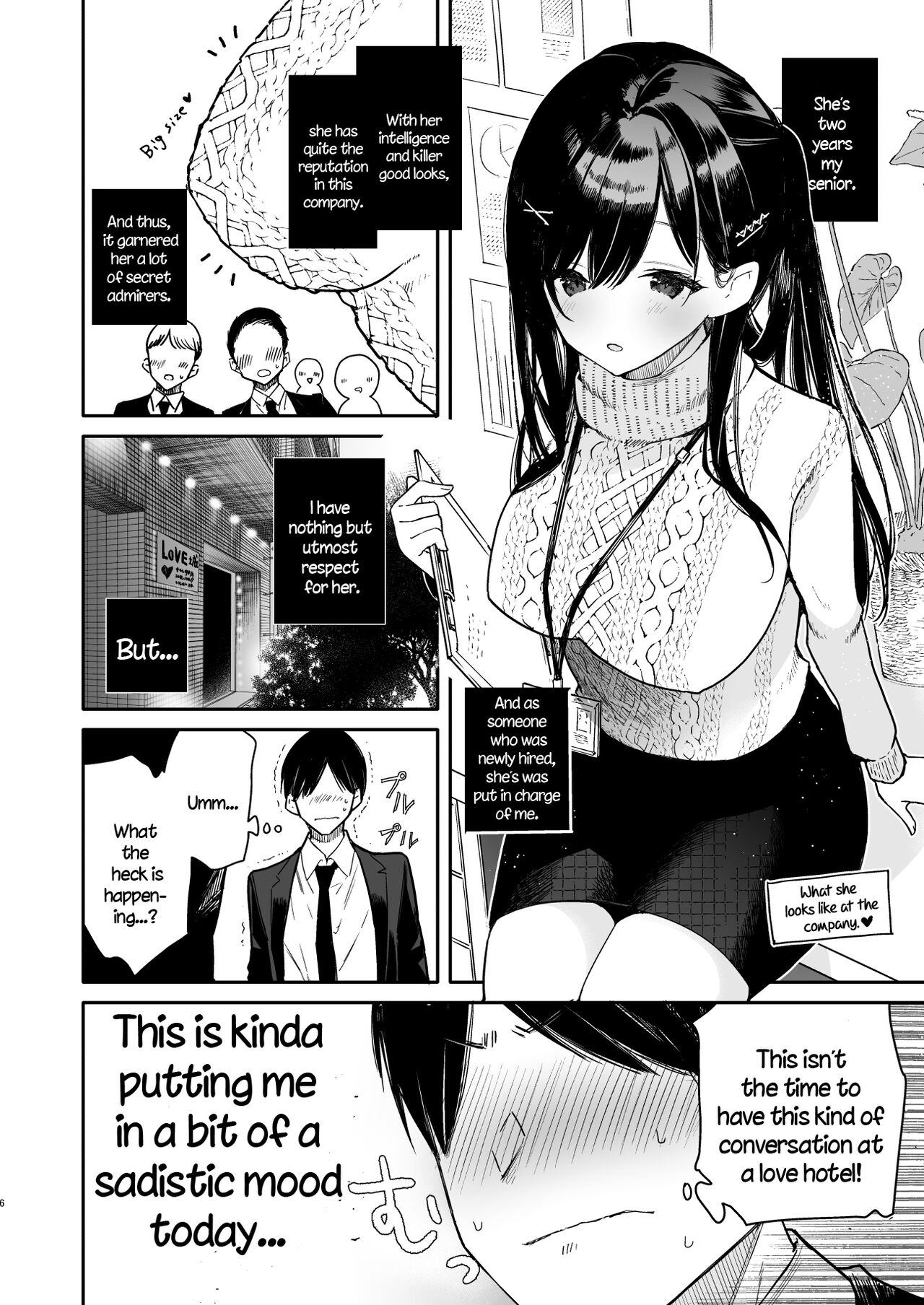 Senpai to Genkai made Sundome Ijiwaru Ecchi page 6 full