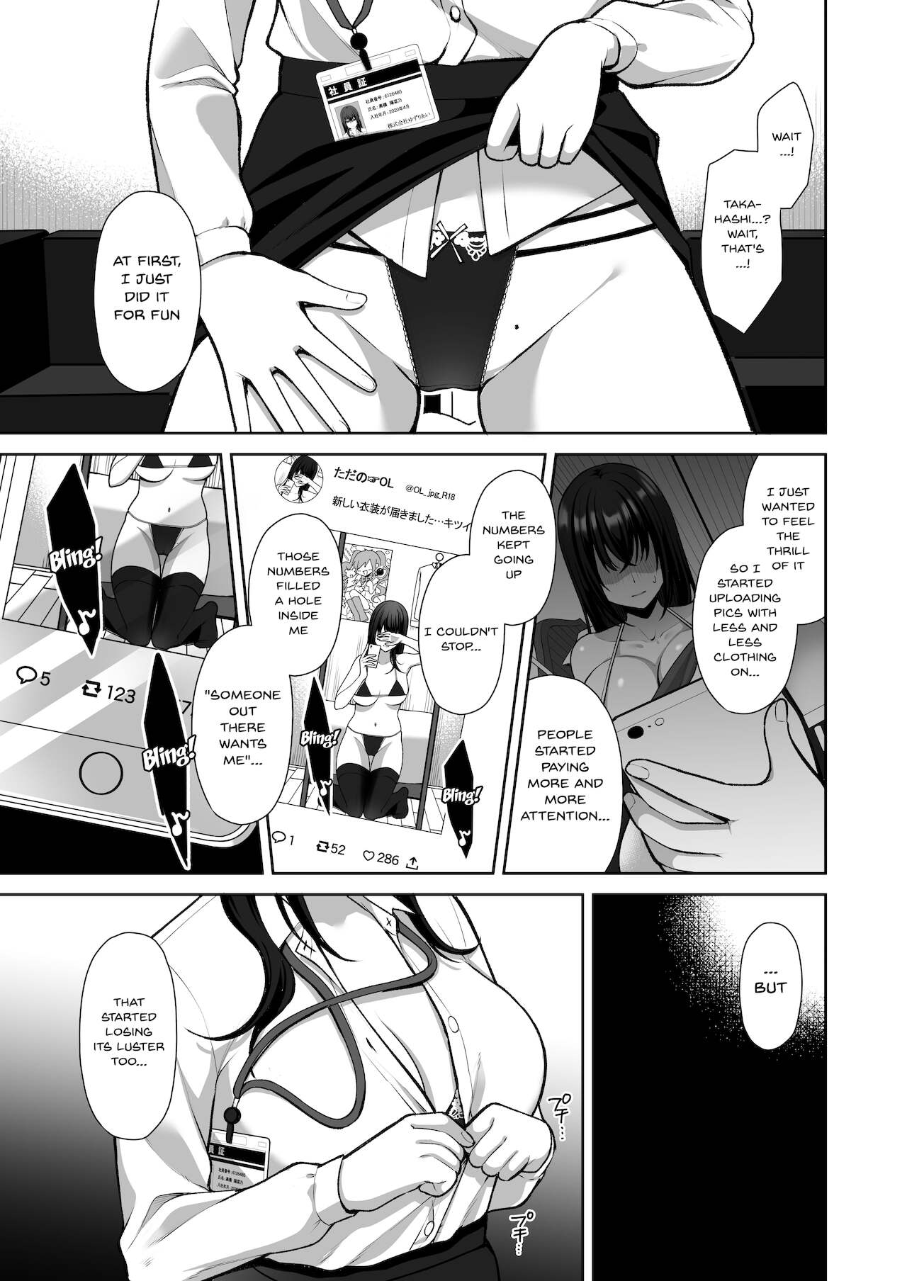 Utakata ~Uraaka DoM Haken OL Onaho Choukyou~ | An Office Lady's Behind The Scenes Masochistic Onahole Training page 10 full