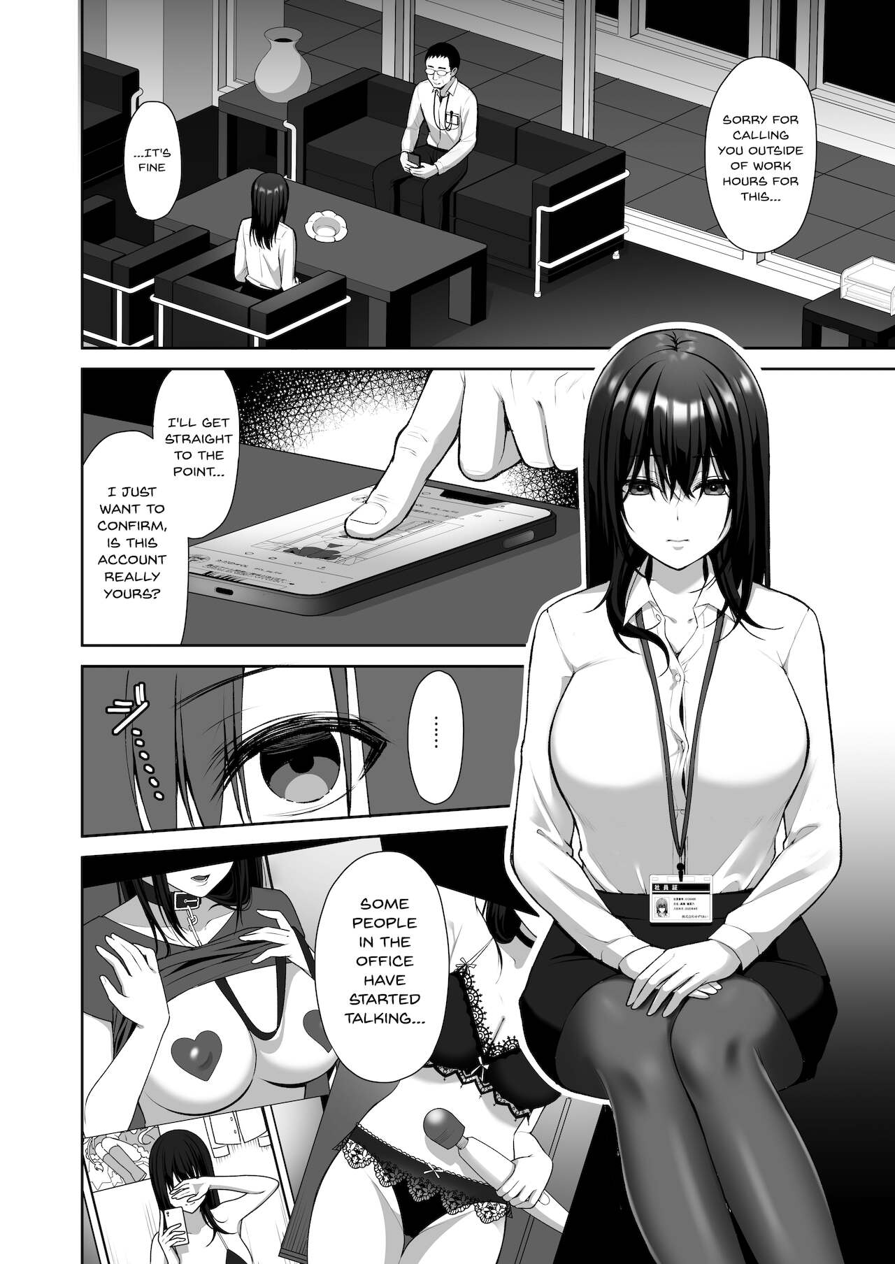 Utakata ~Uraaka DoM Haken OL Onaho Choukyou~ | An Office Lady's Behind The Scenes Masochistic Onahole Training page 3 full