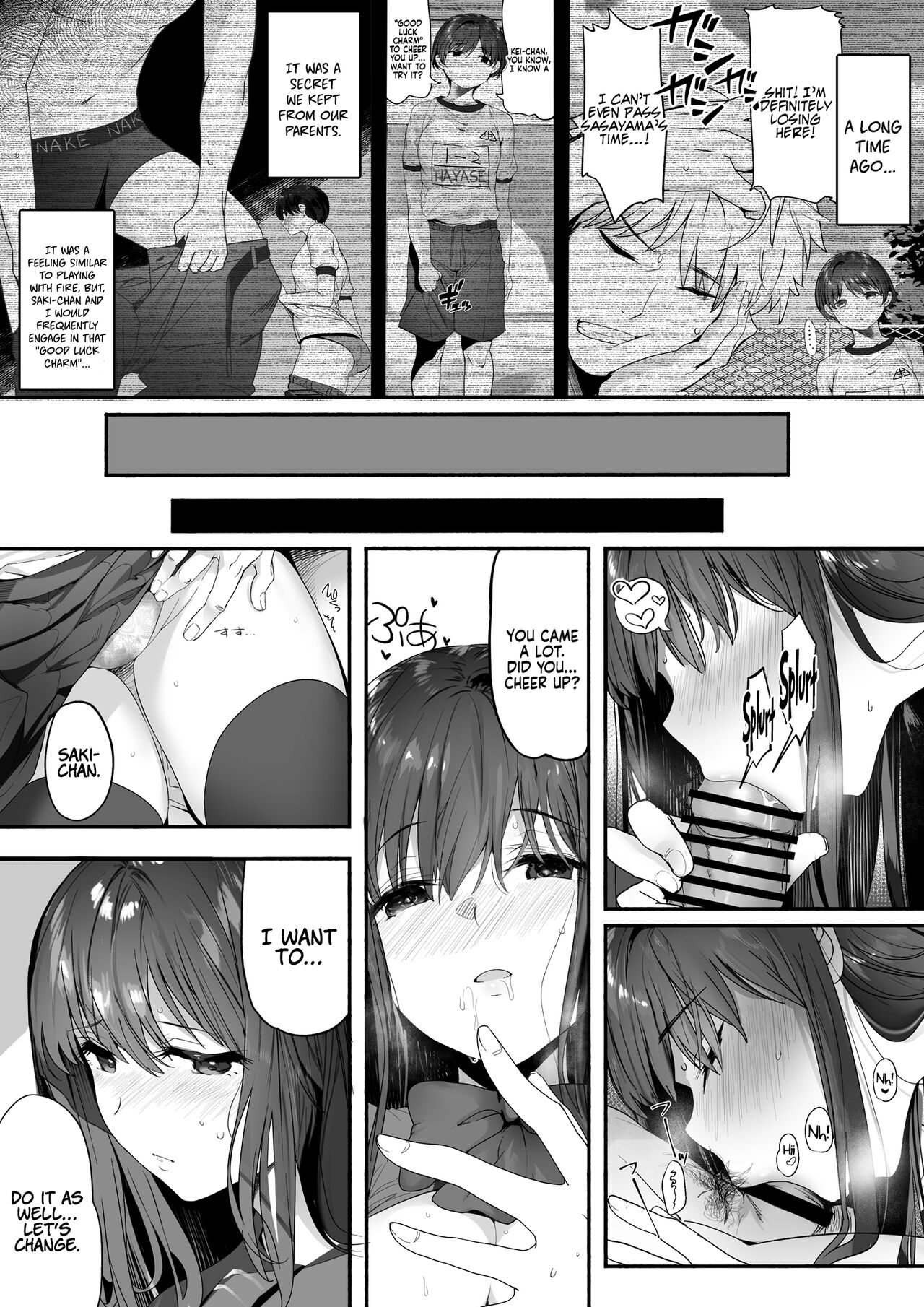 [Kansai Gyogyou Kyoudou Kumiai (Marushin)] Suieibu no Seisokei Osananajimi ga DQN ni Moteasobareru Ichibushijuu | The Whole Story of My Neat Childhood Friend in the Swimming Club Being Toyed With by a Dumbass  [English] [Coffedrug] [Digital] Hentai - Raw  11