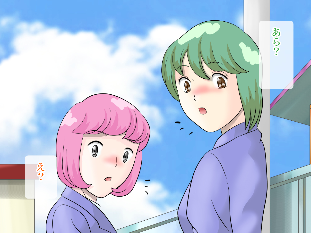 らぶエロ大好き委員会 -2m!幼馴染のフタナリ巨女ちゃん、可愛い系ヤンキー君を逆レイプ! page 7 full