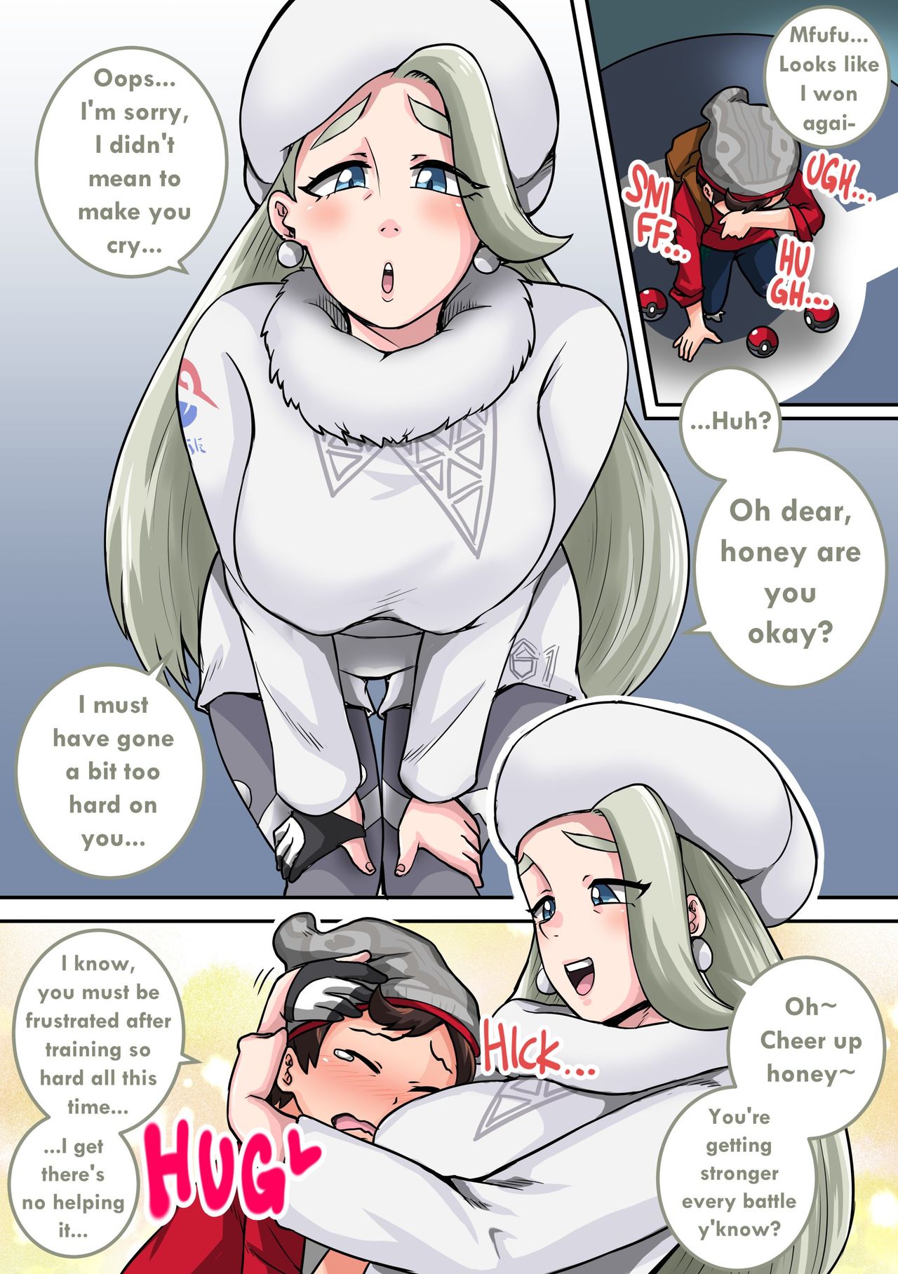 Pokémon Sword Shield Victor x Melony page 1 full