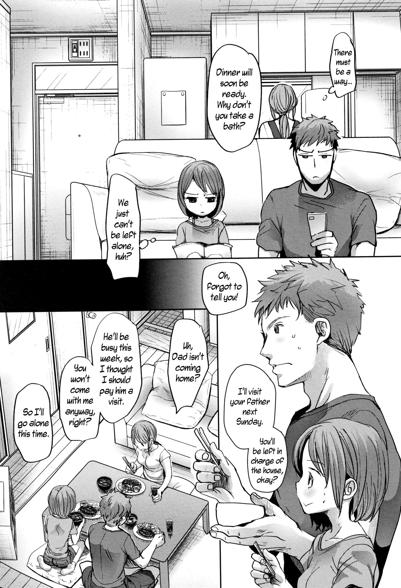 Oya no Inuma no Sentaku | While our parents are away page 9 full