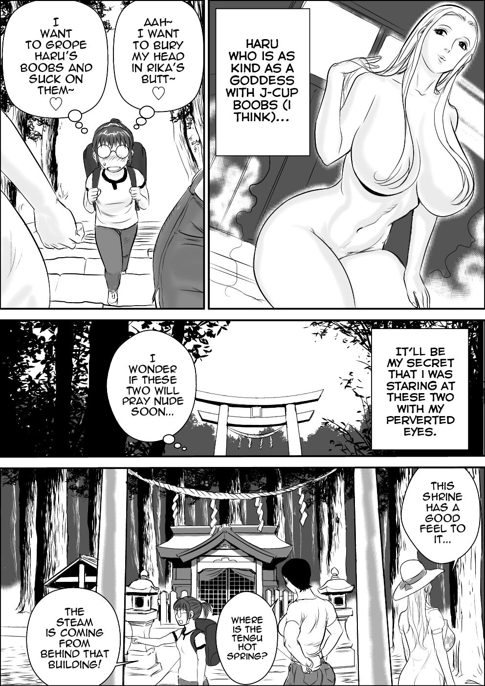 Tengu-sama no Kamikakushi | Being Spirted Away by Tengus page 8 full