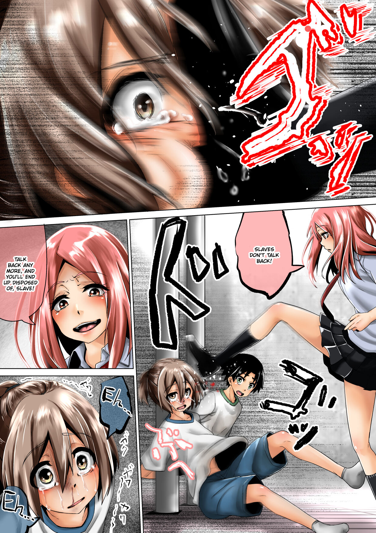 Joshikousei ga Danshi o Seidorei to shite Kau | Schoolgirls Buy Boys As Sex Slaves page 10 full
