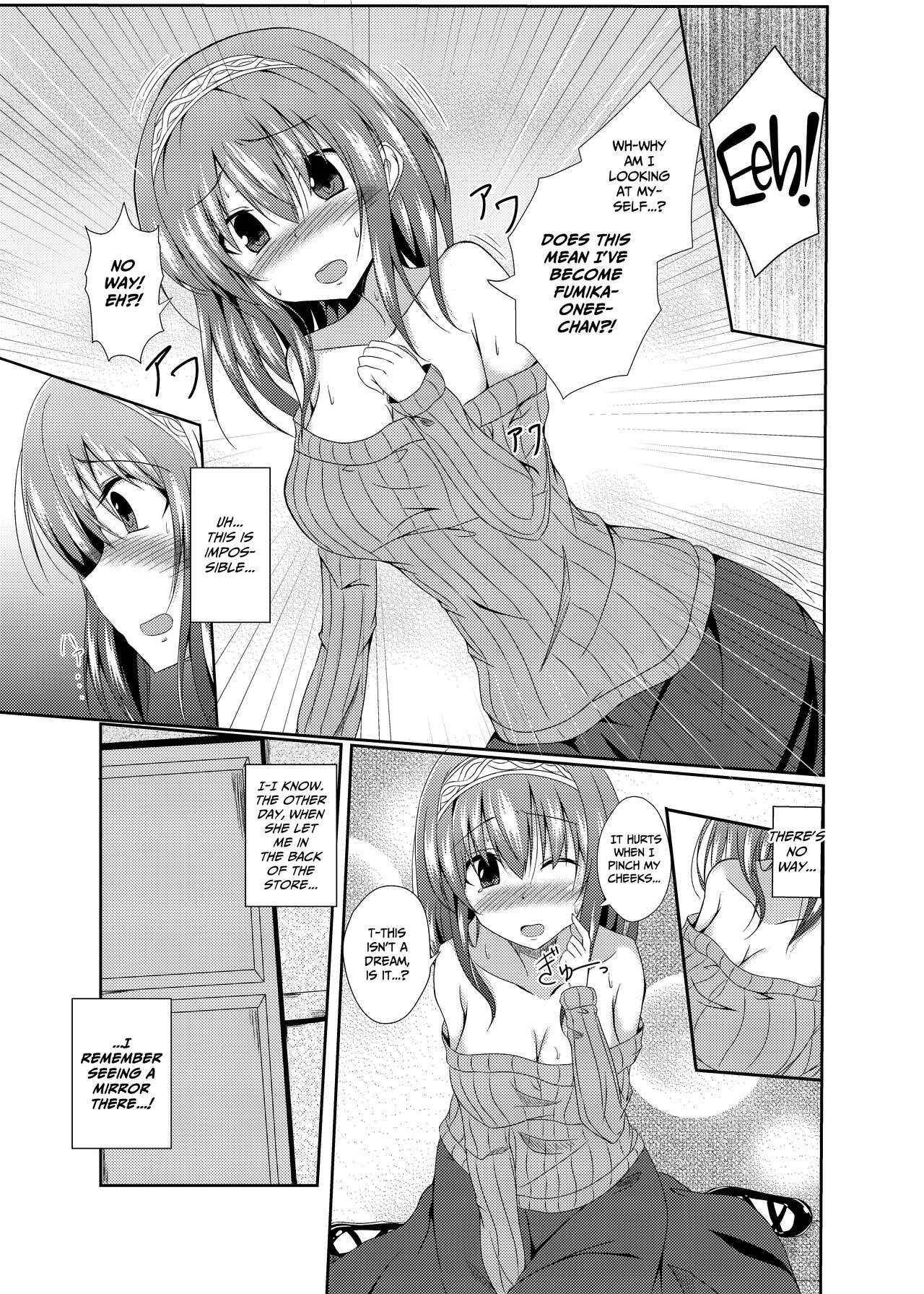 Fumika Onee-chan to Irekawacchau Hon | A Book About Switching Bodies With Fumika-onee-chan page 4 full