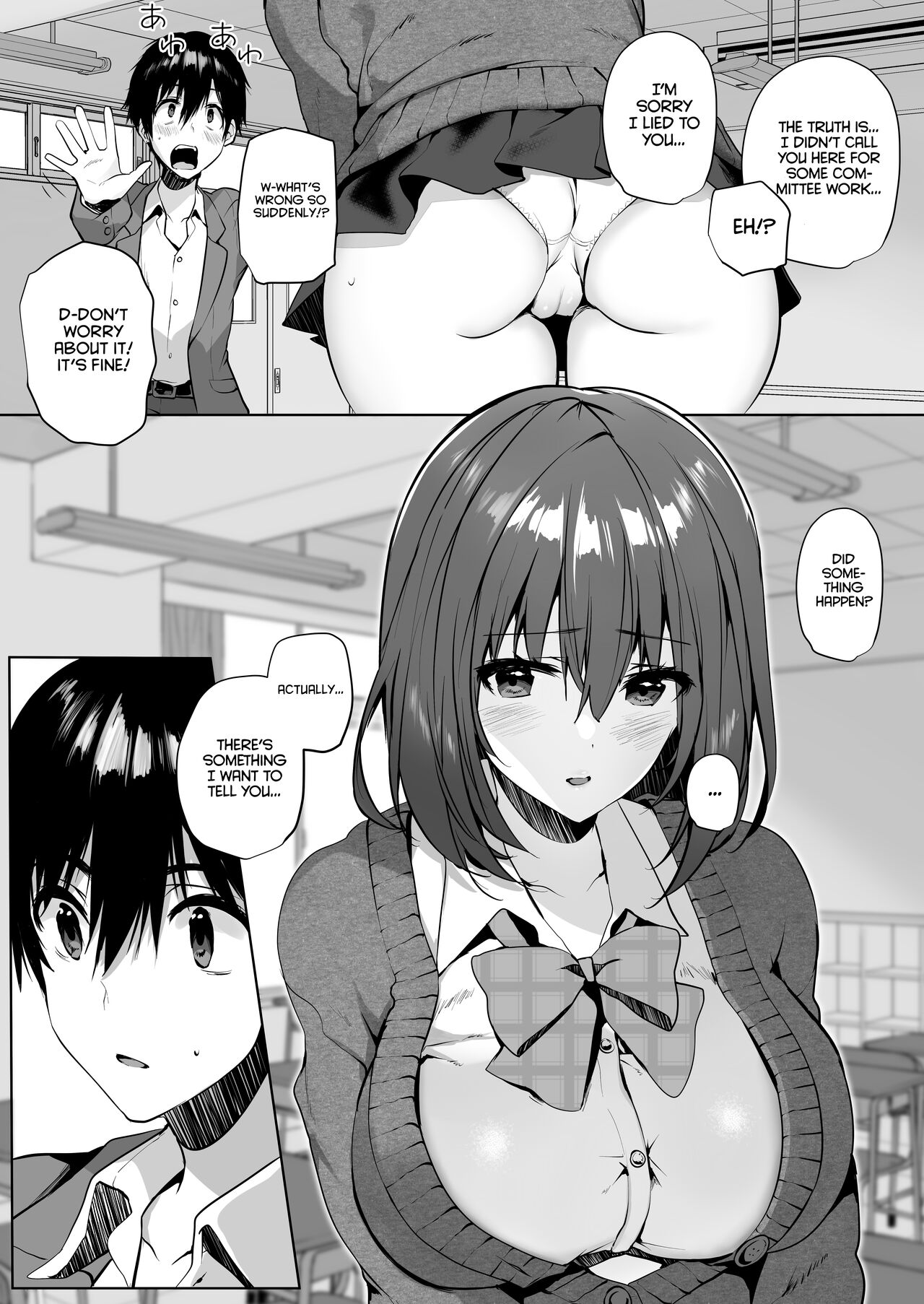 Imouto-kei Kyonyuu no Shinyuu ga Kanojo no Iru Ore o Yuuwaku Shite Kita | My Sister-like Friend with Huge Tits Seduced Me Even Though I Have a Girlfriend page 9 full