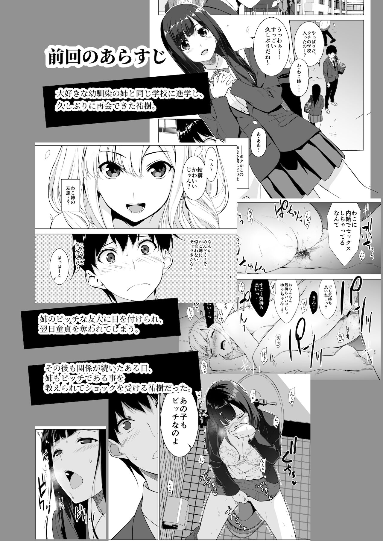 Seiso na Ane ga Suki nanoni, Bitch to Sex Shiteru Ore 2 page 2 full