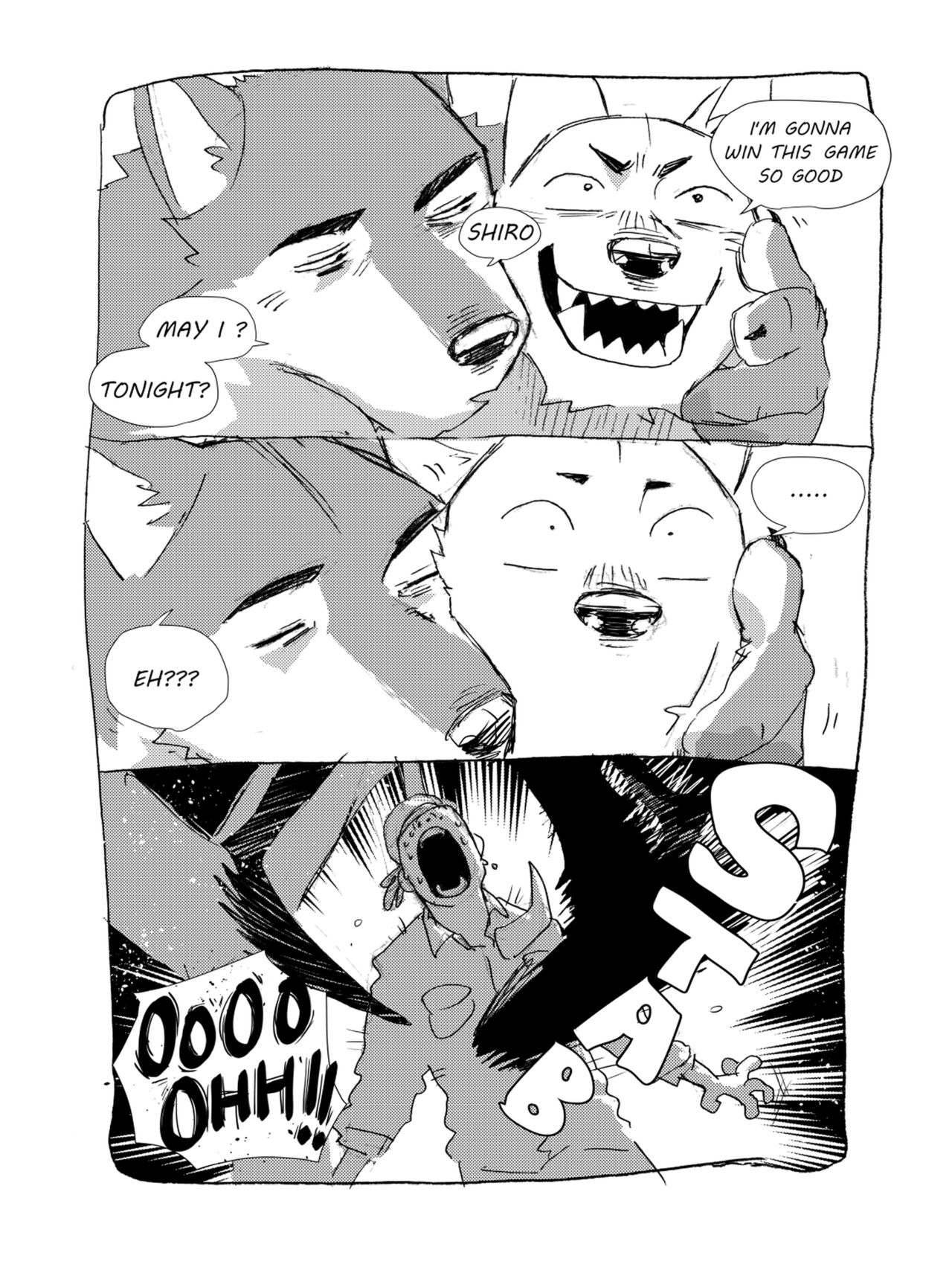 Shiro and Kuro Doing DBD page 3 full