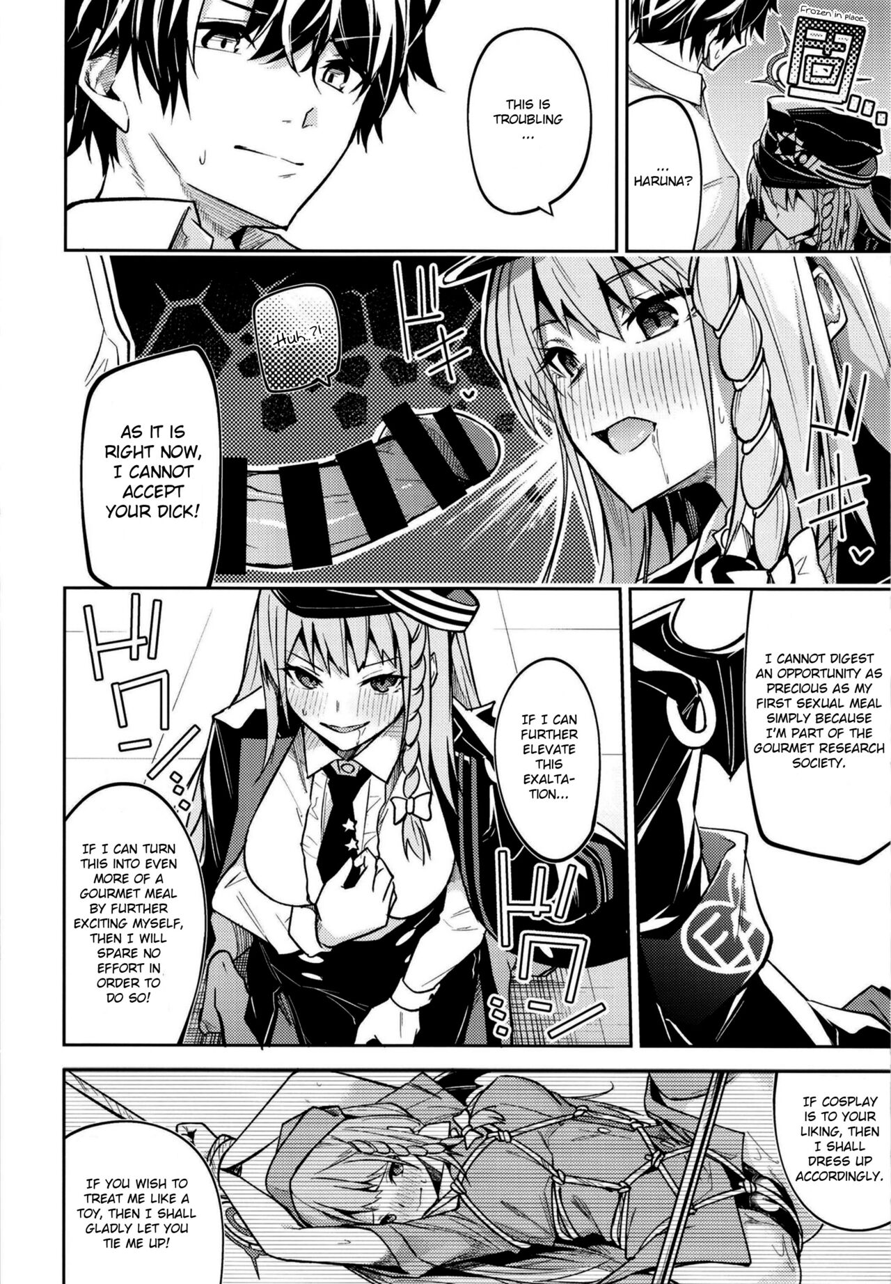 Kurodate o Shiro ni Someru Seishoku Kenkyuu o | Sexual Gourmet Research: Dyeing Kurodate White page 8 full