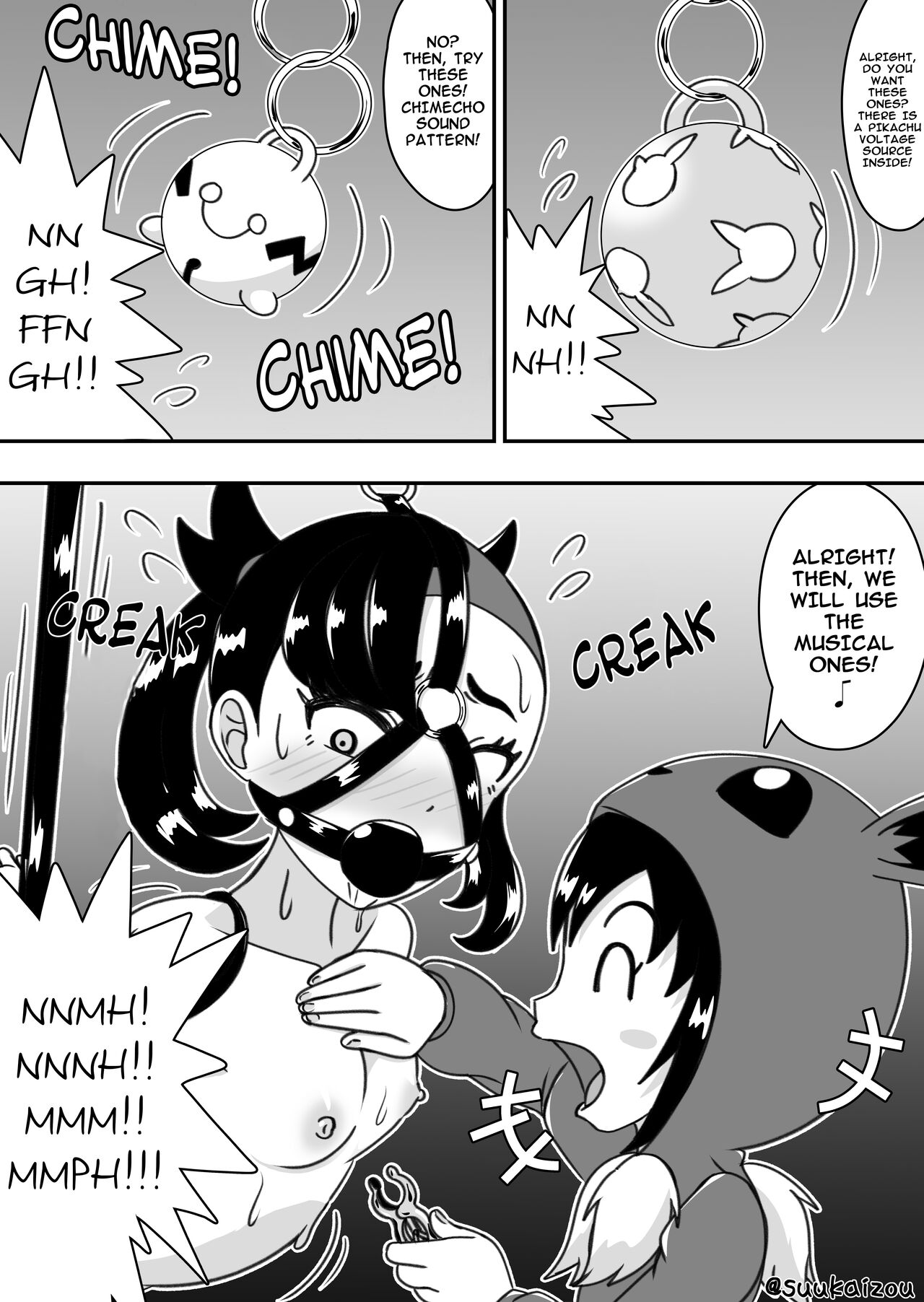 Marie-chan punishment started page 3 full
