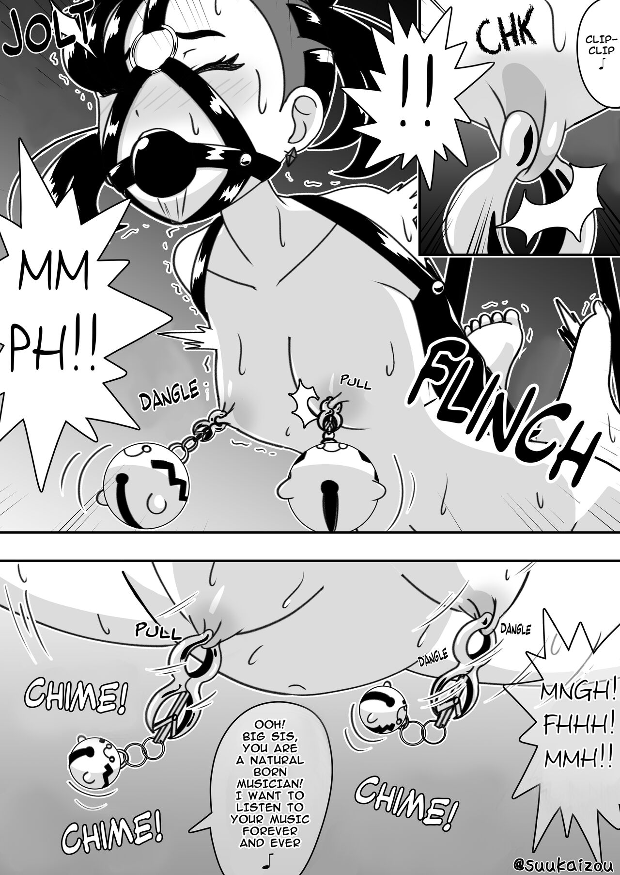 Marie-chan punishment started page 4 full
