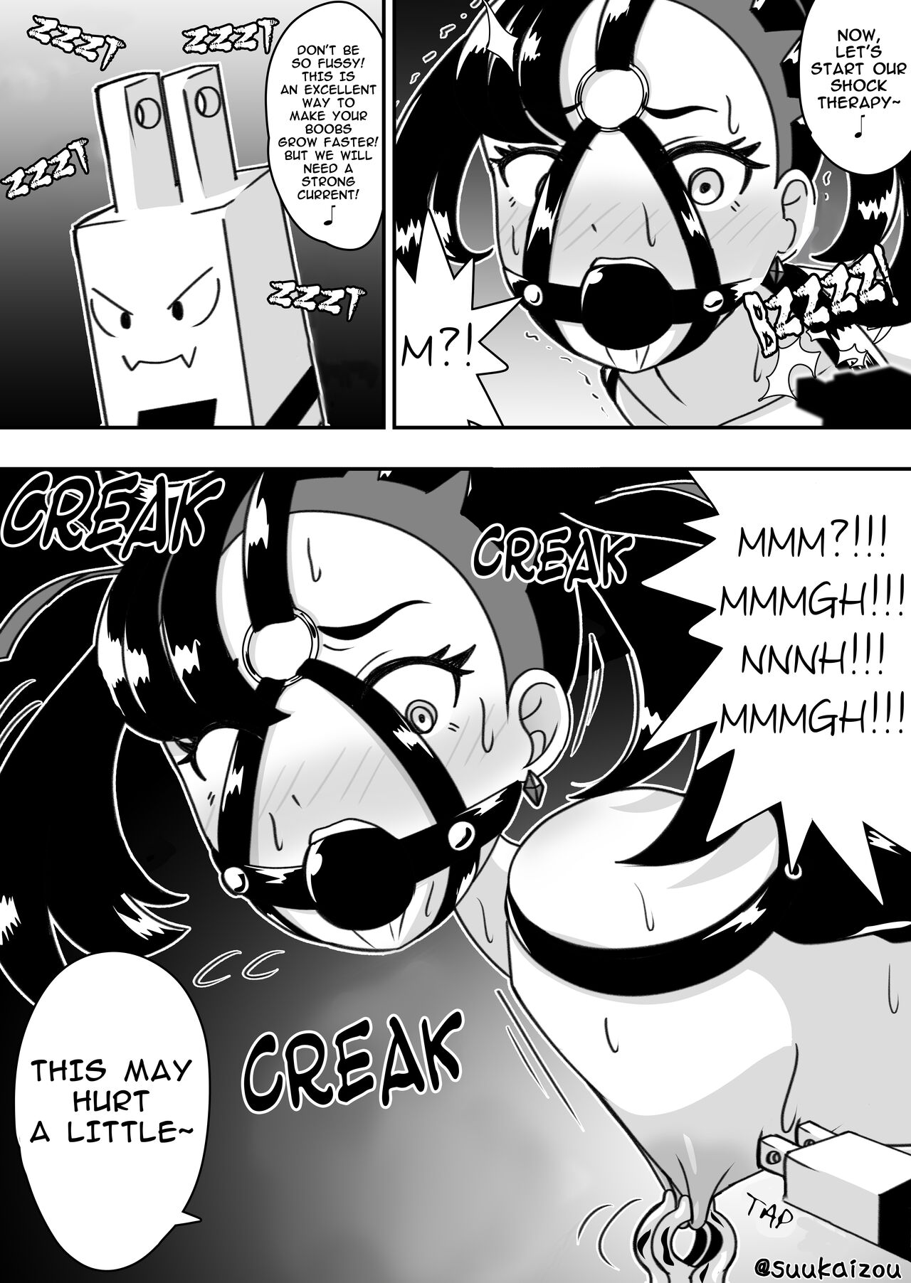 Marie-chan punishment started page 5 full