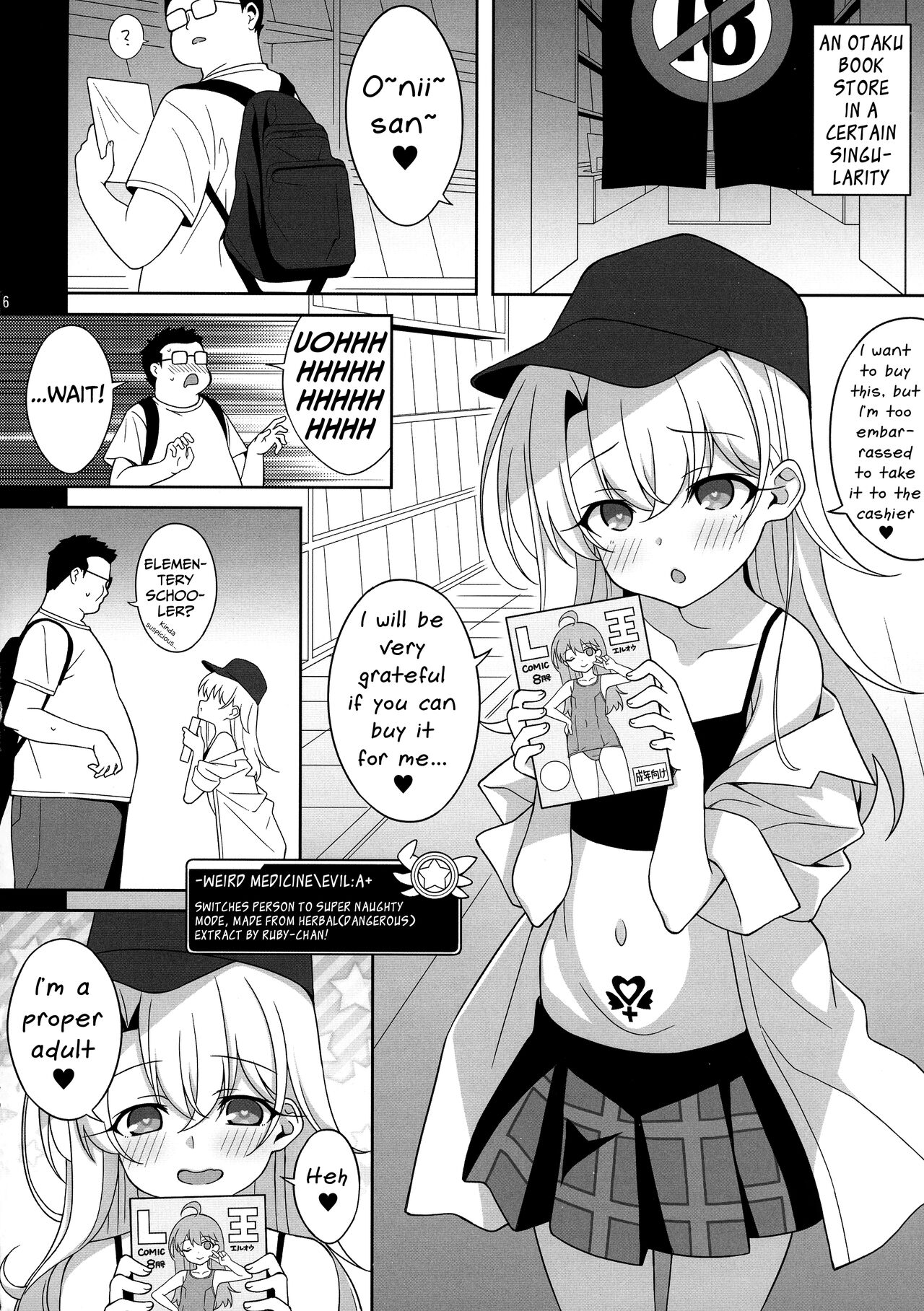 Waruimesu. | Bad Girl page 6 full