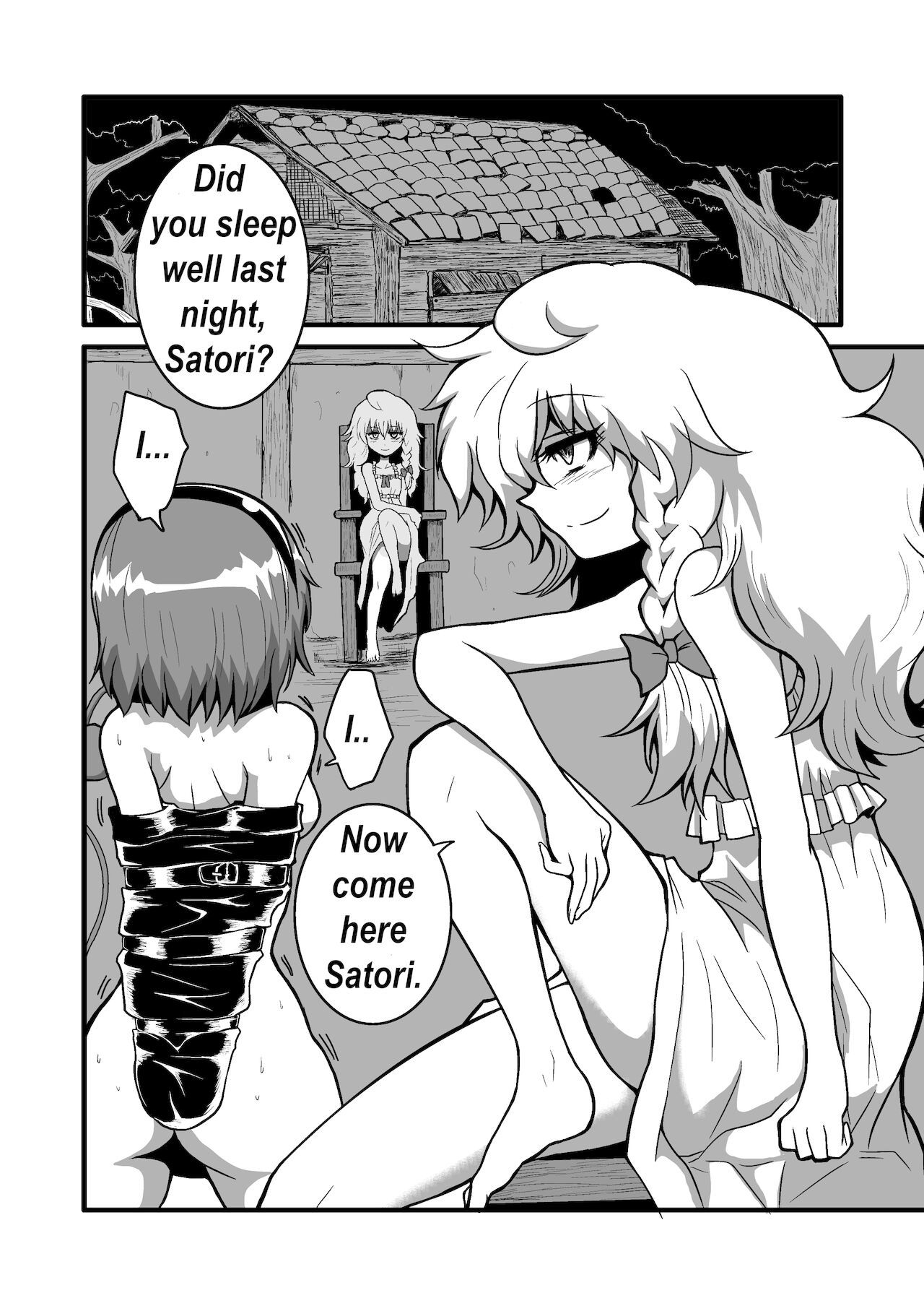 Toori Marisa ni Ki o Tsukero Sono Ni | Marisa's thrill - Take care of yourself Part 3 page 3 full
