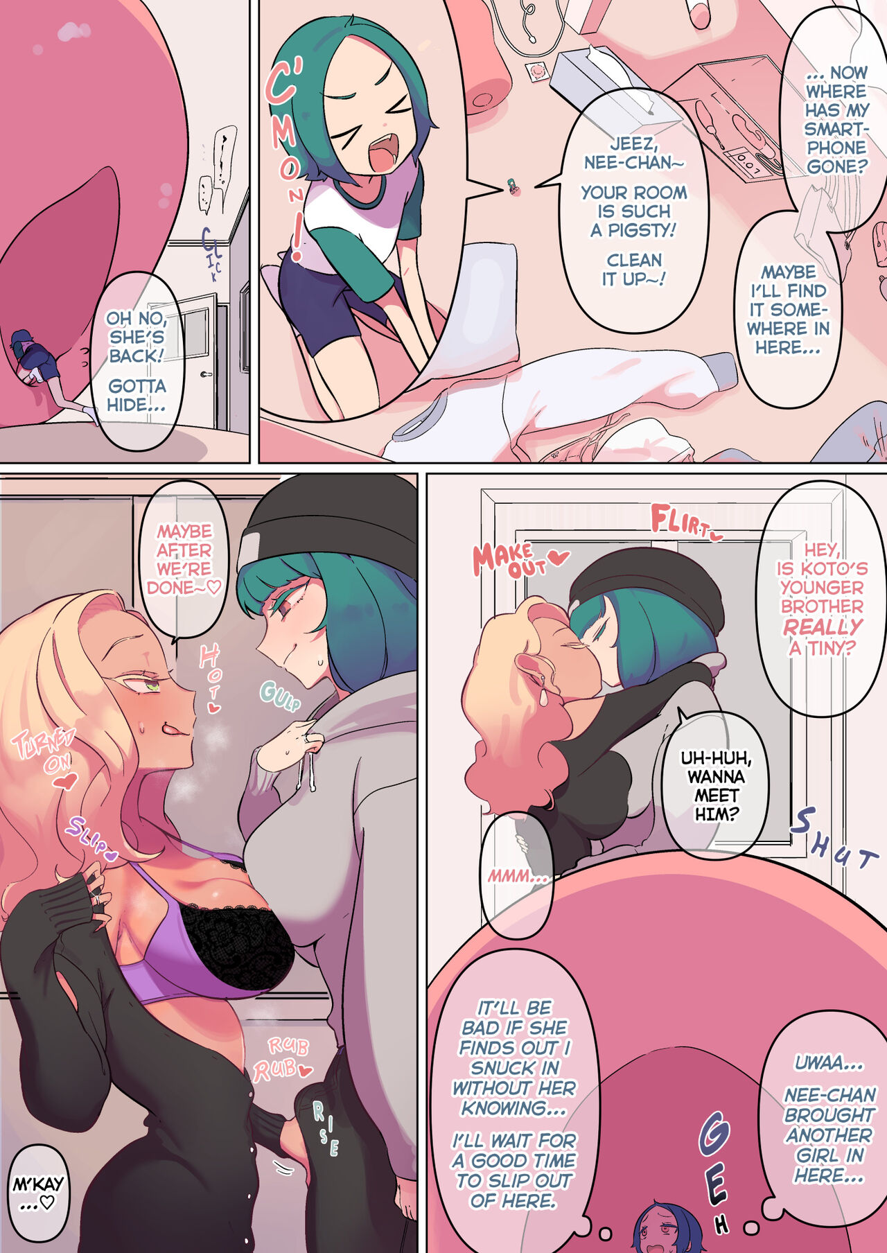 Futa onna no onaho de kobito kurasshu to VORE manga page 1 full