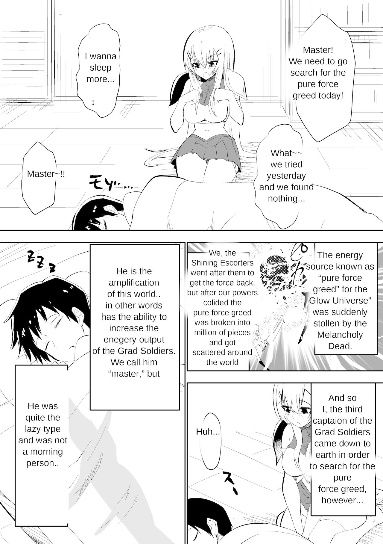 Grad Soldier Claire page 1 full