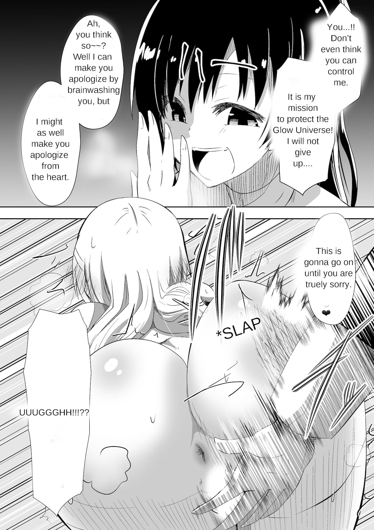 Grad Soldier Claire page 8 full