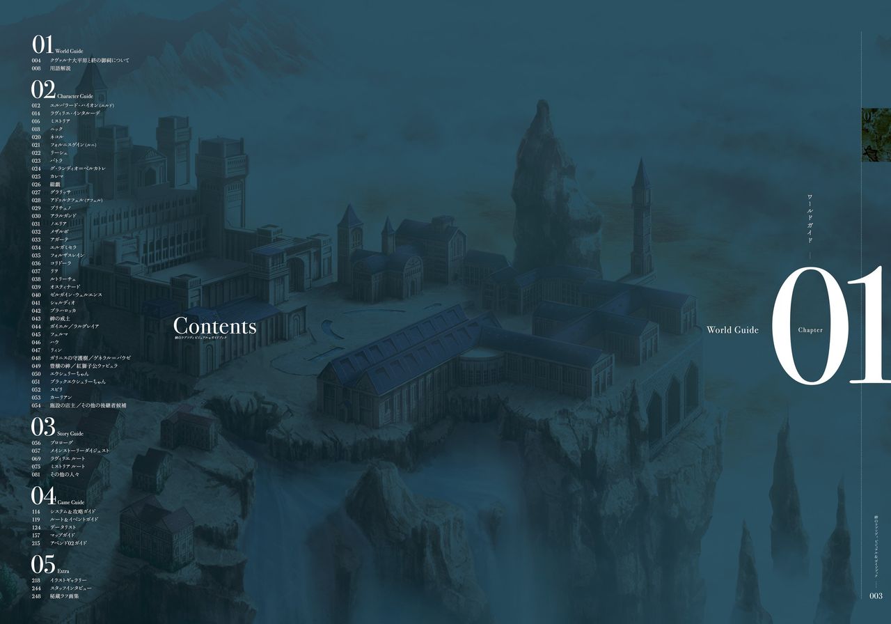 Kami No Rhapsody Perfect Guidebook page 2 full