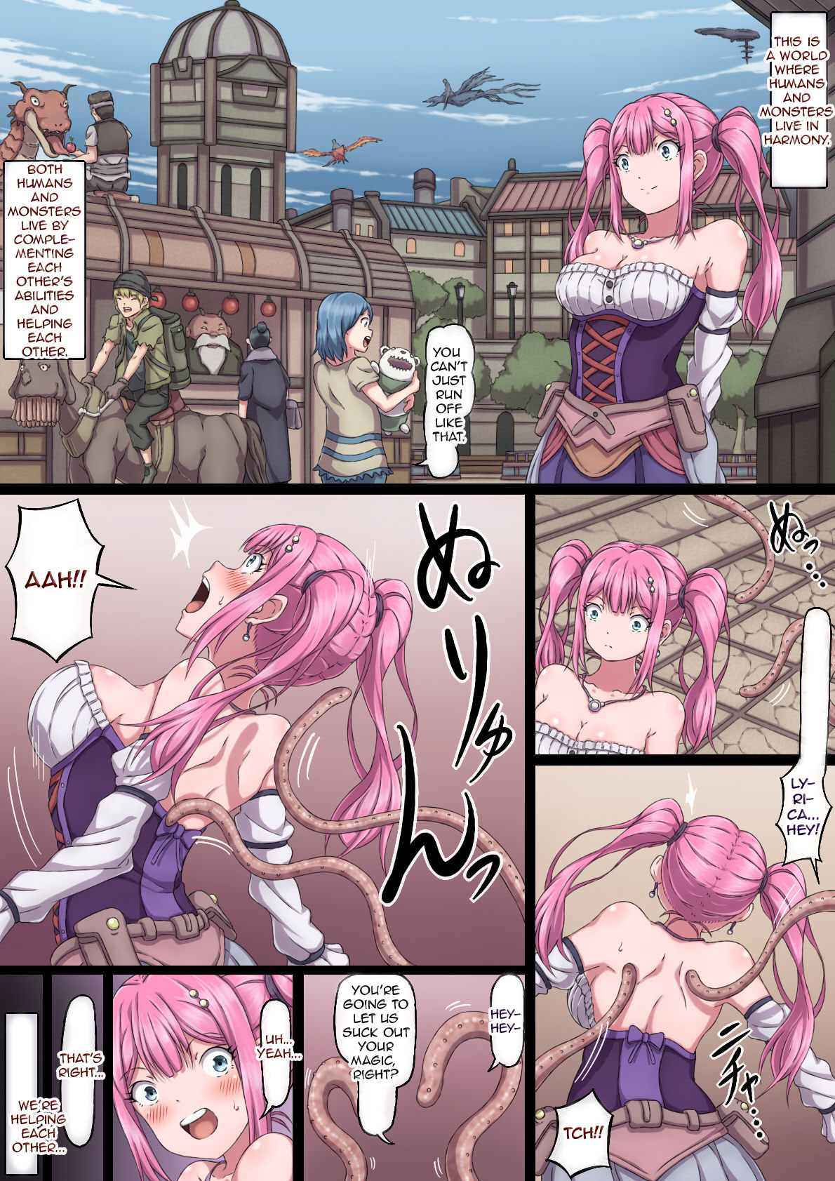 Mahoutsukai Lyrica 2 ~ Kyokugen made H ni Kaihatsu Sareta Oppai ~ | Magician Lyrica 2 ~ H-Developed Tits To The Extreme ~ page 4 full
