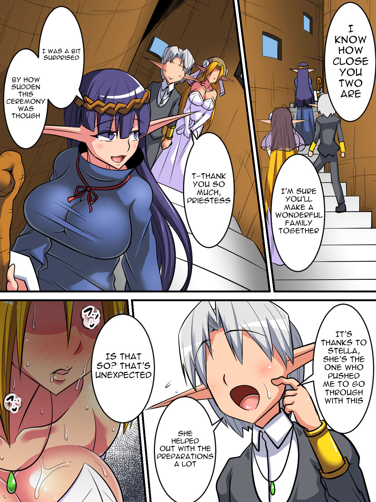 Elf Oyako to Pakopako Ibunka Kouryuu! ~Oyako Haramase Hen~ | A Sexual Culture Exchange With An Elf Mom And Daughter ~Impregnating Mother And Daughter Edition~ page 3 full