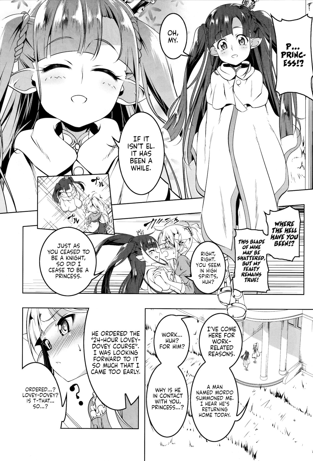 Koukotsu no Kishi ~Elfina~ II | Ecstasy Knight ~Elfina~ II page 7 full