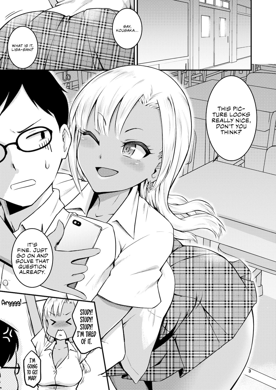 Kuro Gal-chan to Oshiri de Asobu Hon | A Book About Playing with a Black Gyaru and Her Butt page 2 full