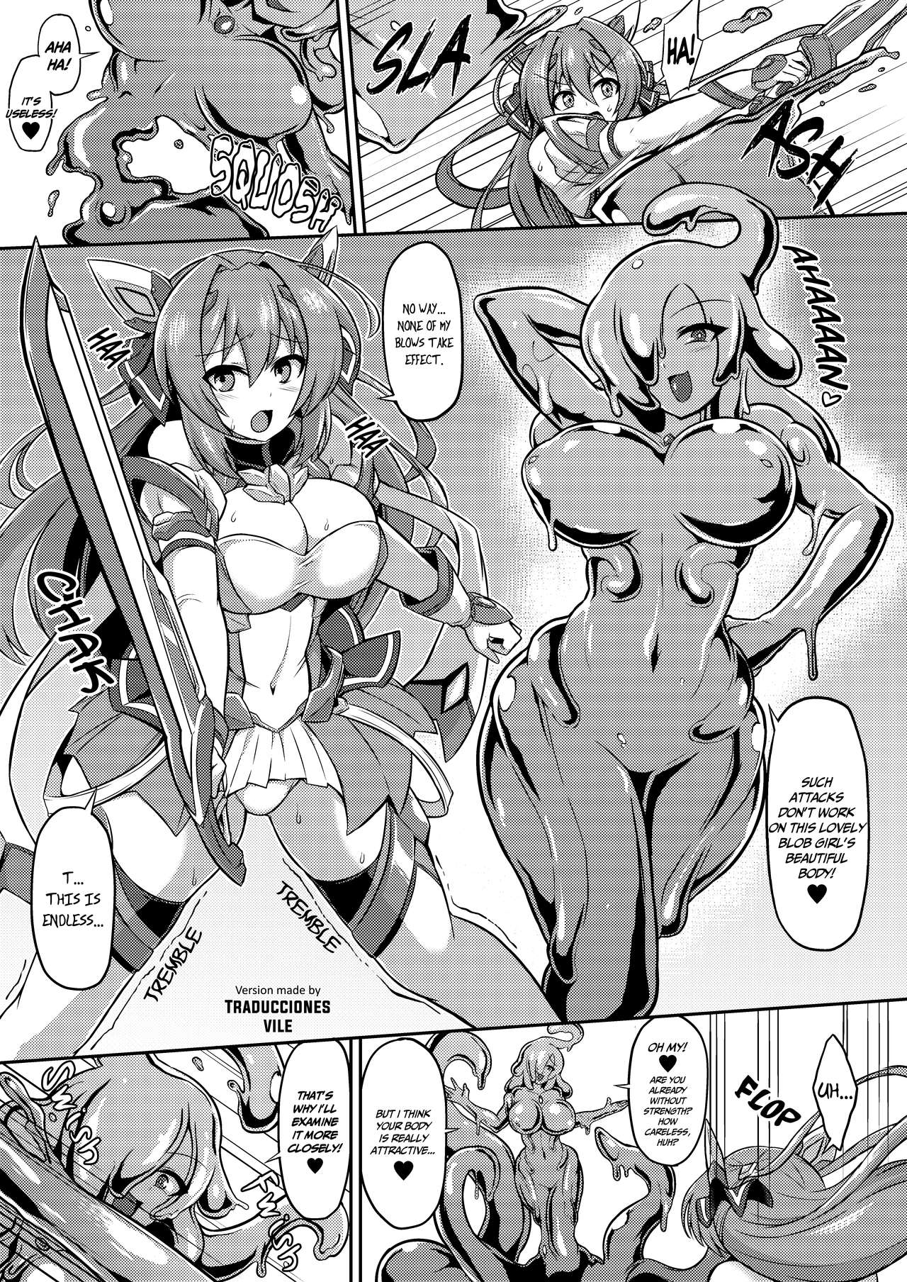 Kouyoku Senki ExS-Tia 3 - Tokuten shoosasshi manga | Light-winged warrior princess ExS-Tia 3 - Bonus booklet manga   =Vile= page 2 full