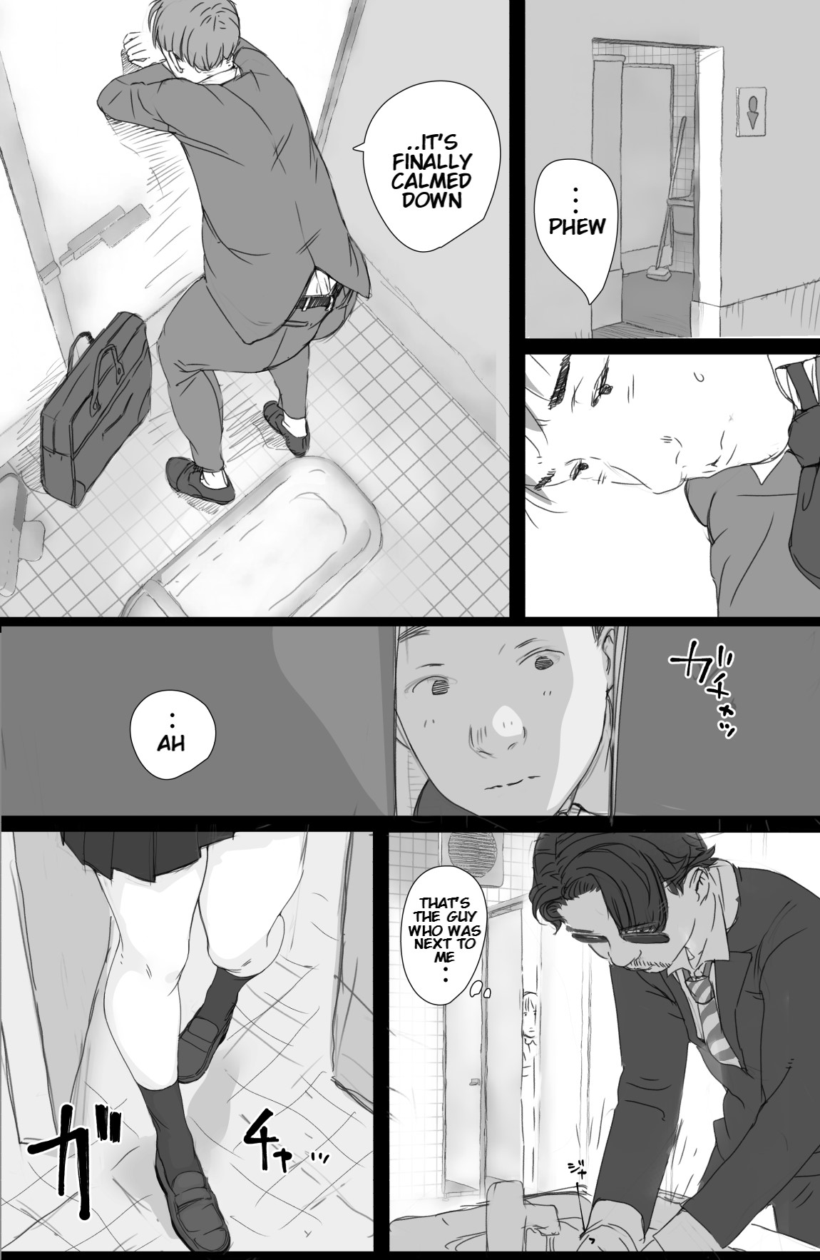 Tsuukin Densha de Oppai o Mise ni Kuru Musume ga Ite Komattemasu page 5 full