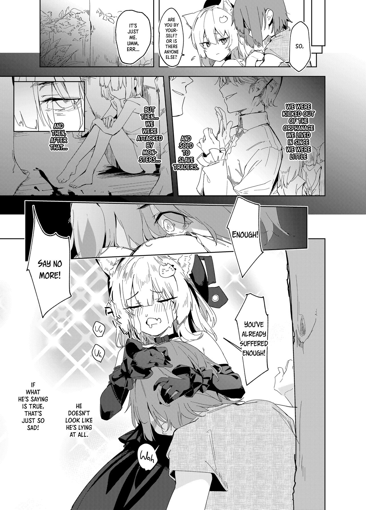 TS Neko Succubus-san wa Sakusei Nante Shitakunai! | The TS Cat Succubus Doesn't Want to Extract Semen! page 7 full