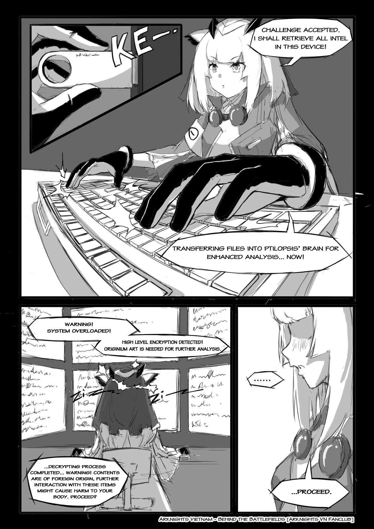 The Story Where Ptilopsis Becomes A Very Little Girl page 5 full
