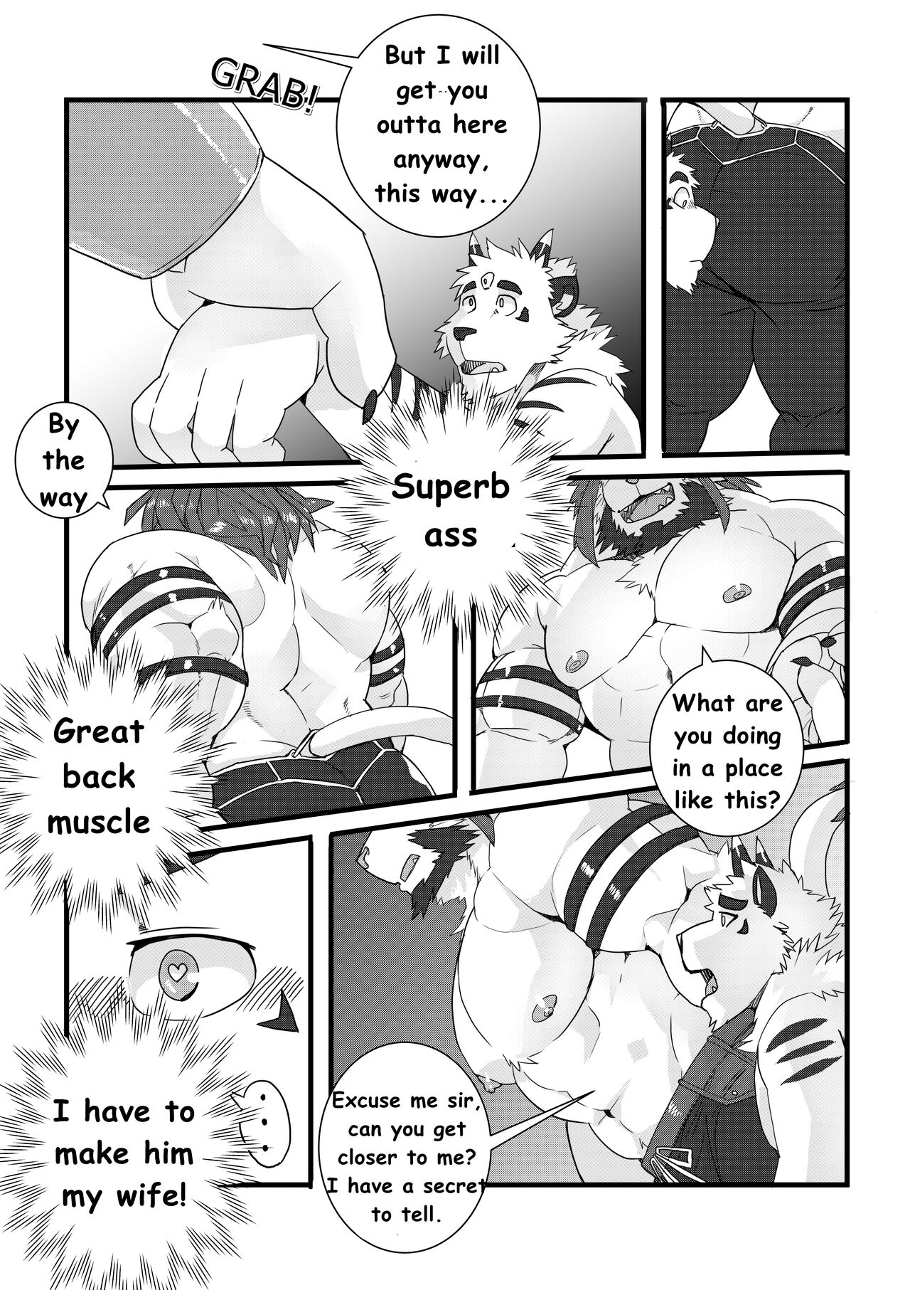 Lust Tiger Demon - Arsalan Housamo Doujinshi page 3 full