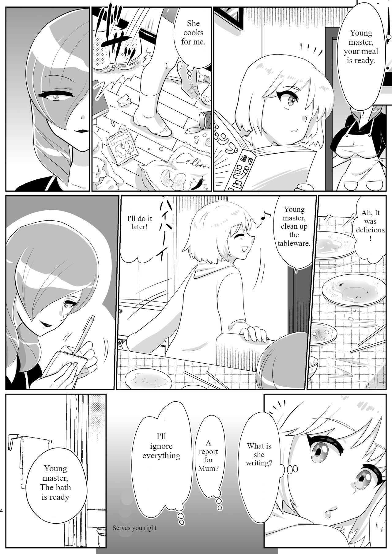 Futanari Bijin ga Aho Bishounen o Oshioki Gyaku Rape page 4 full