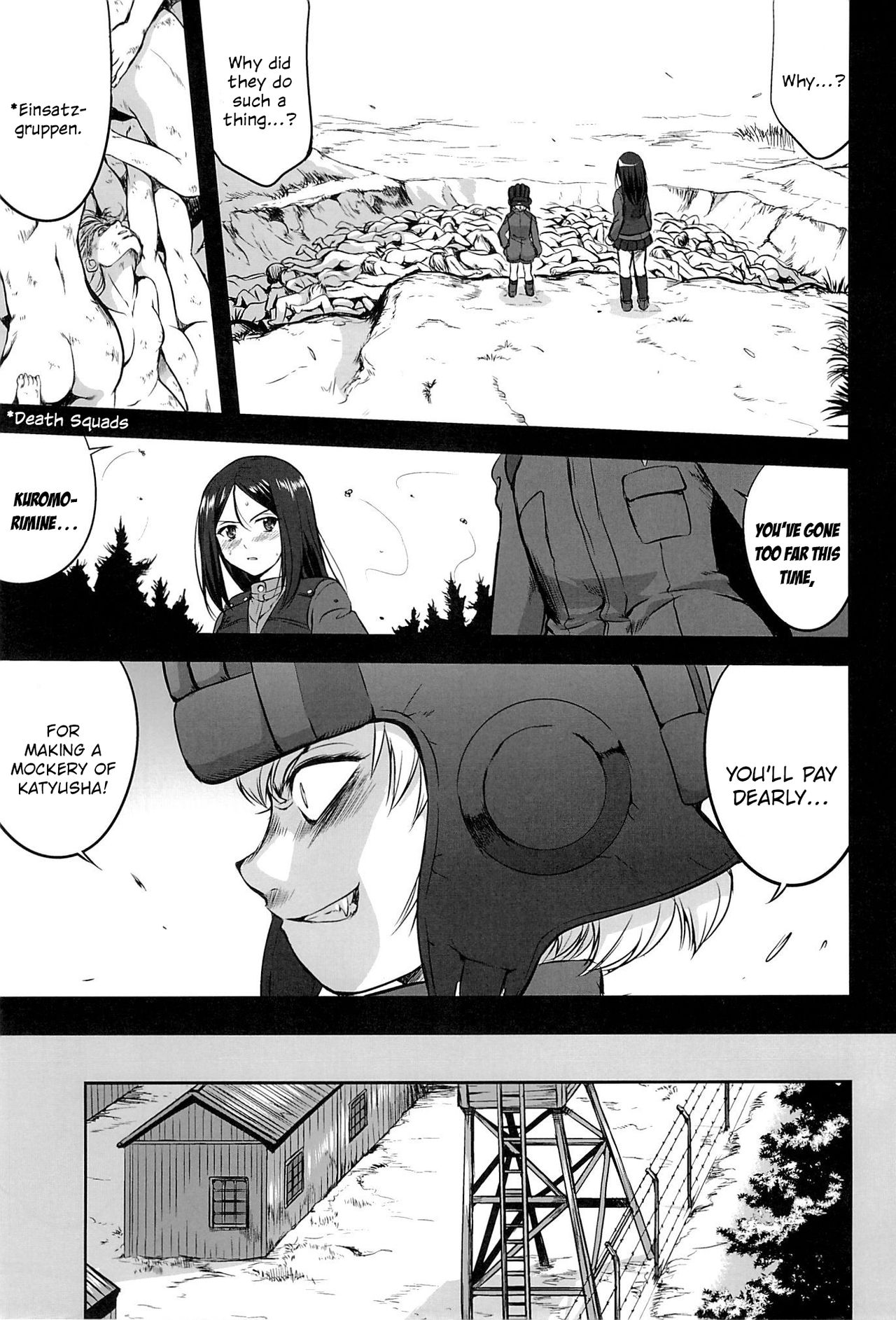 Yukiyukite Senshadou Kuromorimine no Tatakai page 4 full