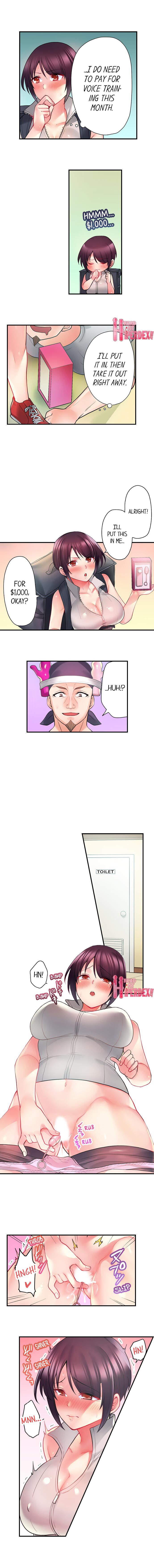 Bike Delivery Girl, Cumming To Your Door! | Jitensha Haitatsuin , Gaman Dekizu soto de Icchaimashita... page 6 full