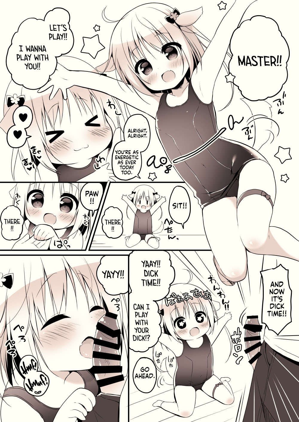 I ♥ Goshujiiiiiiiiiiiin!! | I ♥ Masteeeeeer!! page 2 full
