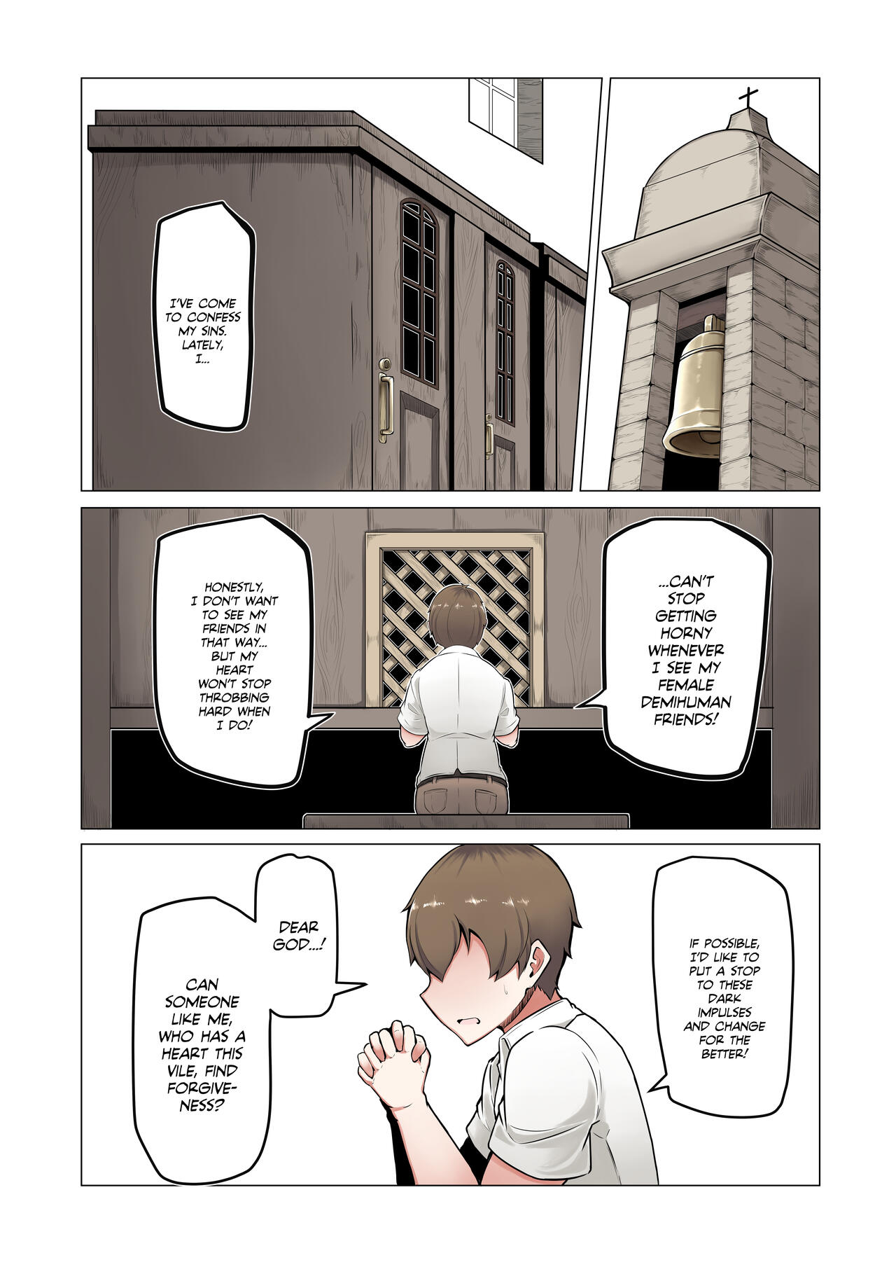 Dorodoro Zangeshitsu | Sticky Confessional! page 2 full