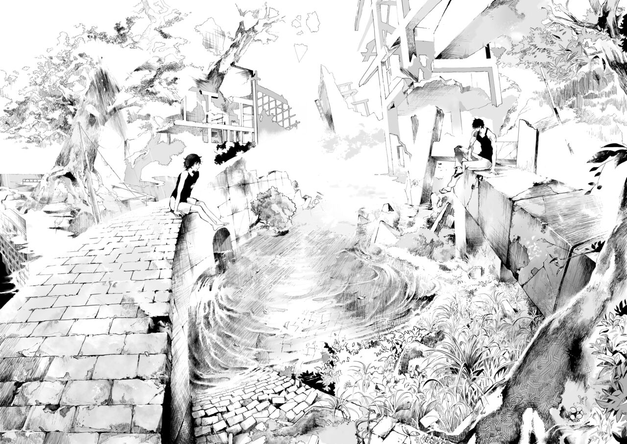 Shonen to ossan ga hankai shita sekai de chichikuri au ohanashi page 1 full