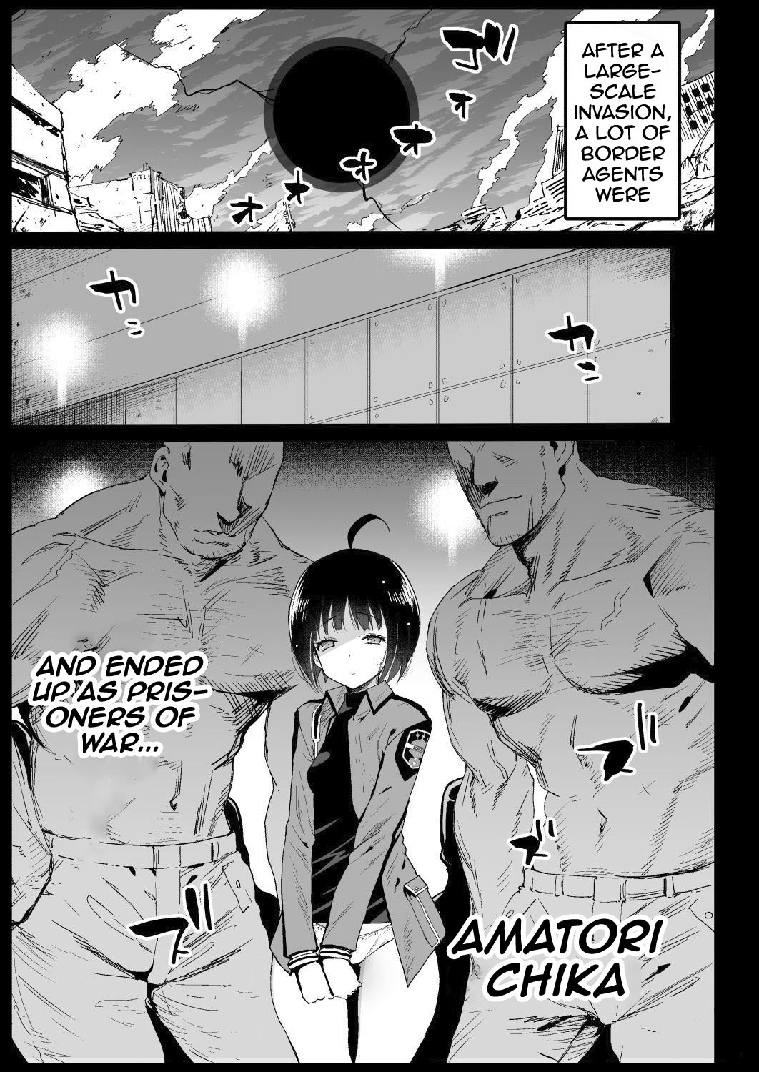 Amatori Chika 14 Sai Warui Ossan ni Okasareru! | World Trigger Border Rape File 2 - Chika Amatori Is Going To Get Raped By Some Bad Men! page 4 full