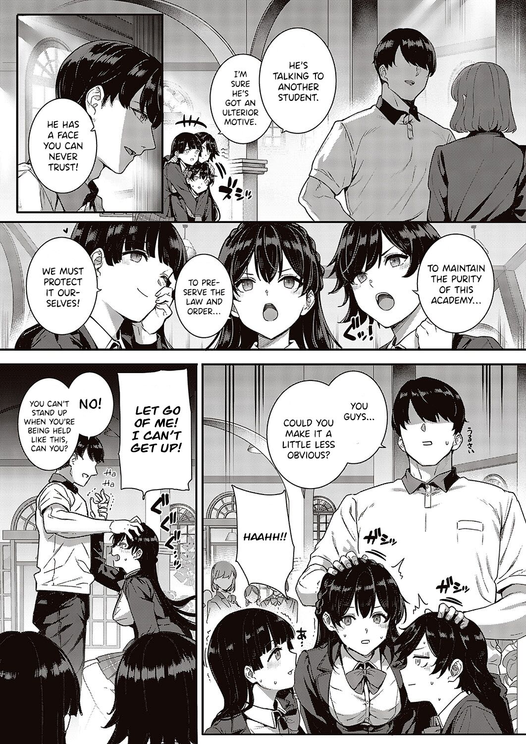 Amatsuka Gakuen no Ryoukan Seikatsu Shinyuu no Mitsu Ana  | Angel Academy's Hardcore Dorm Sex Life ーBestfriend’s Honeypot・Umino Ayumiー page 3 full