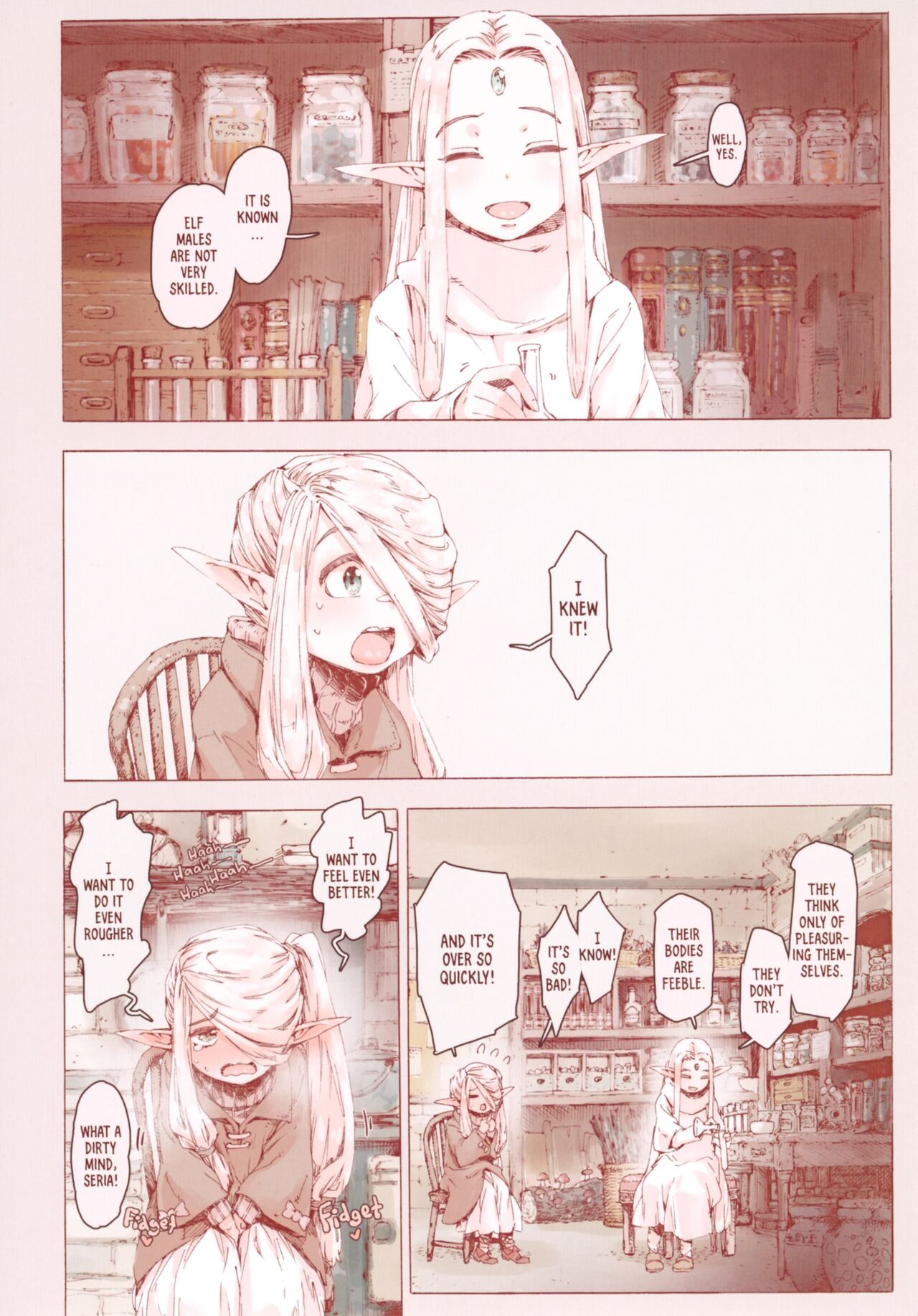 Chiisana Elf to Yaban na Juujin | The Little Elf and the Savage Beastmen page 5 full
