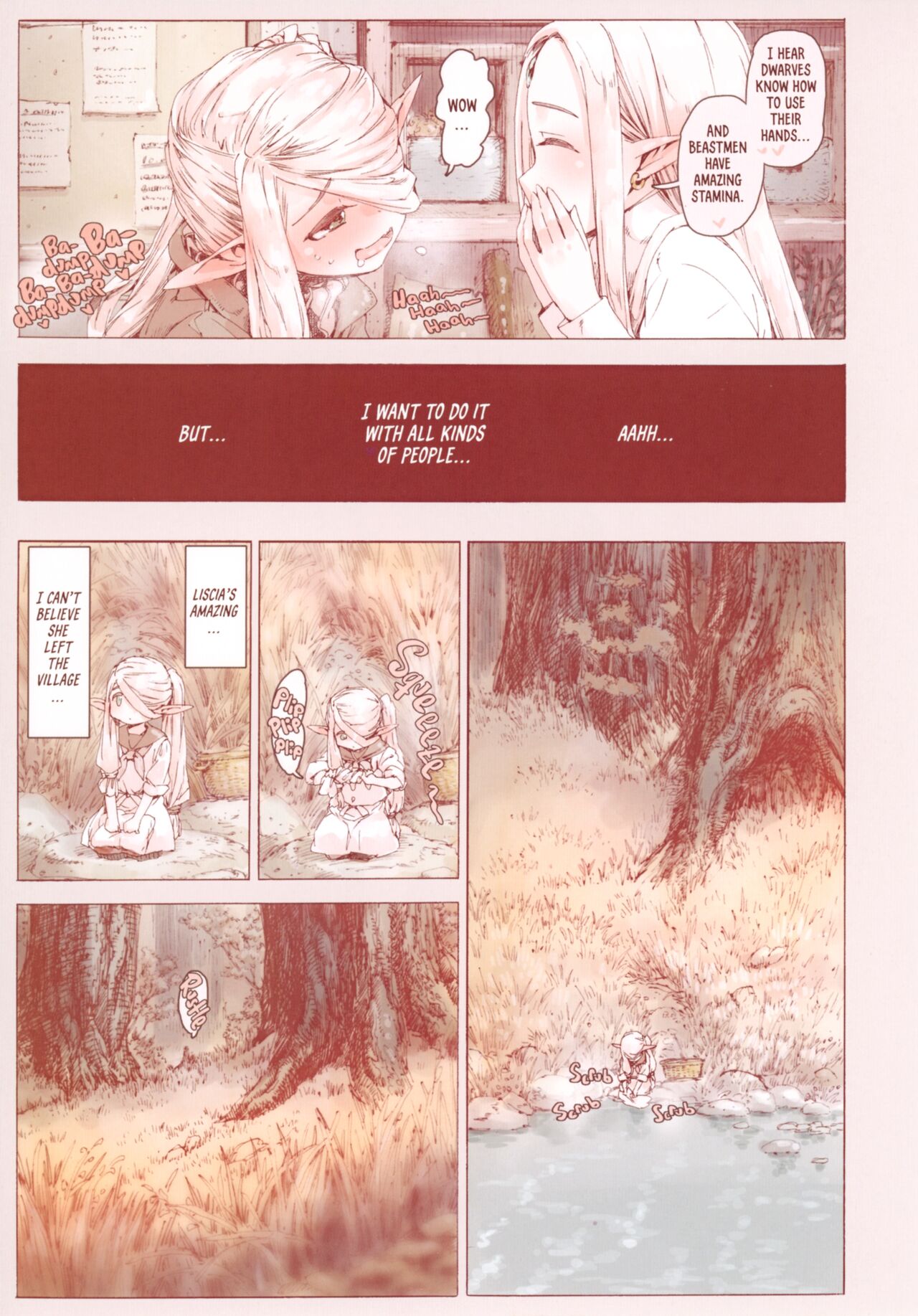 Chiisana Elf to Yaban na Juujin | The Little Elf and the Savage Beastmen page 6 full