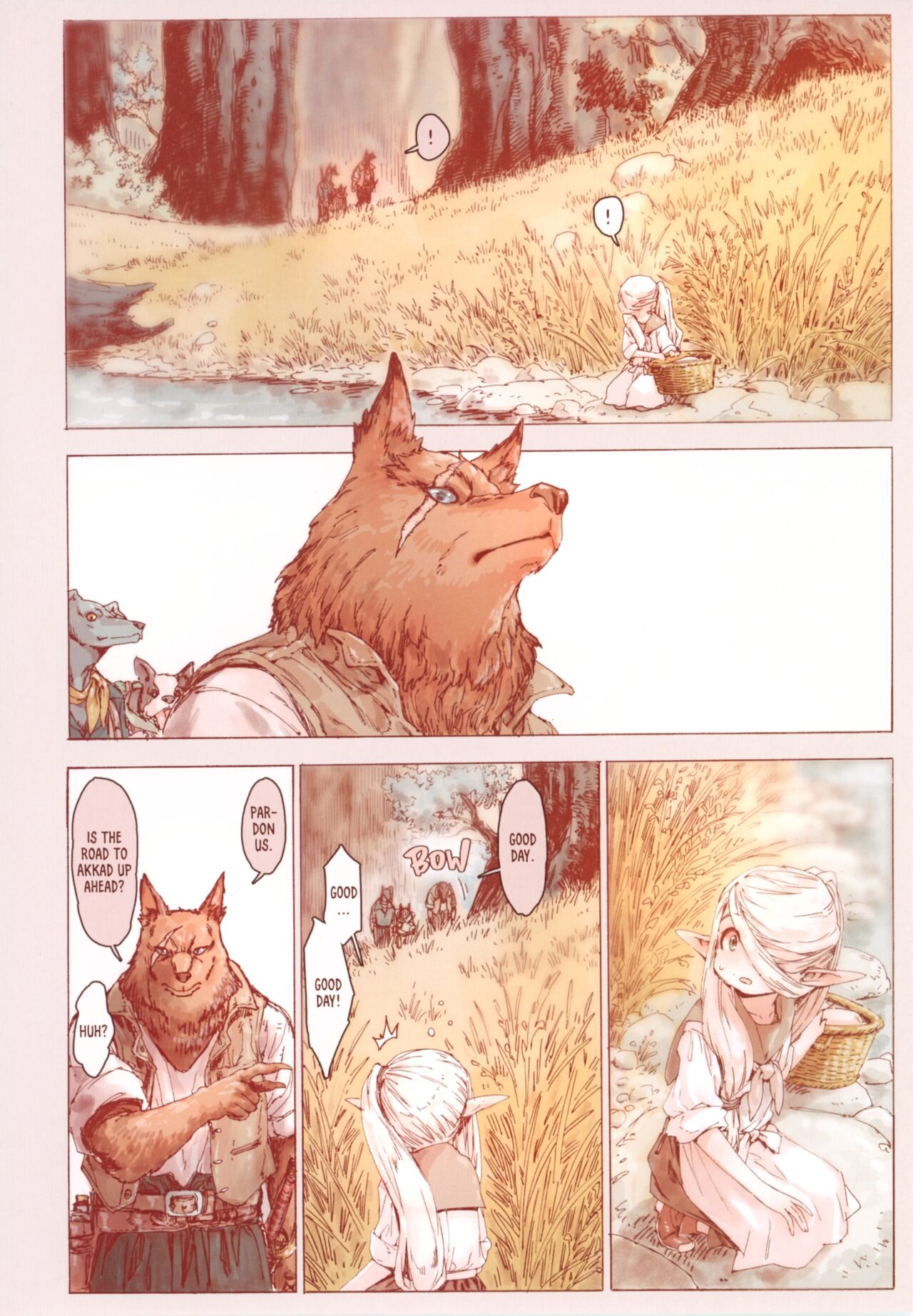 Chiisana Elf to Yaban na Juujin | The Little Elf and the Savage Beastmen page 7 full