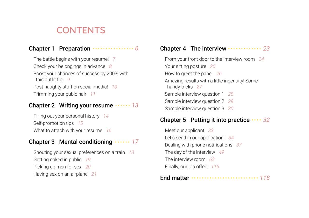 Josei no Tame no Zettai ni Ochinai Shuukatsu-jutsu | The Women's Foolproof Guide to Job Hunting Success page 4 full