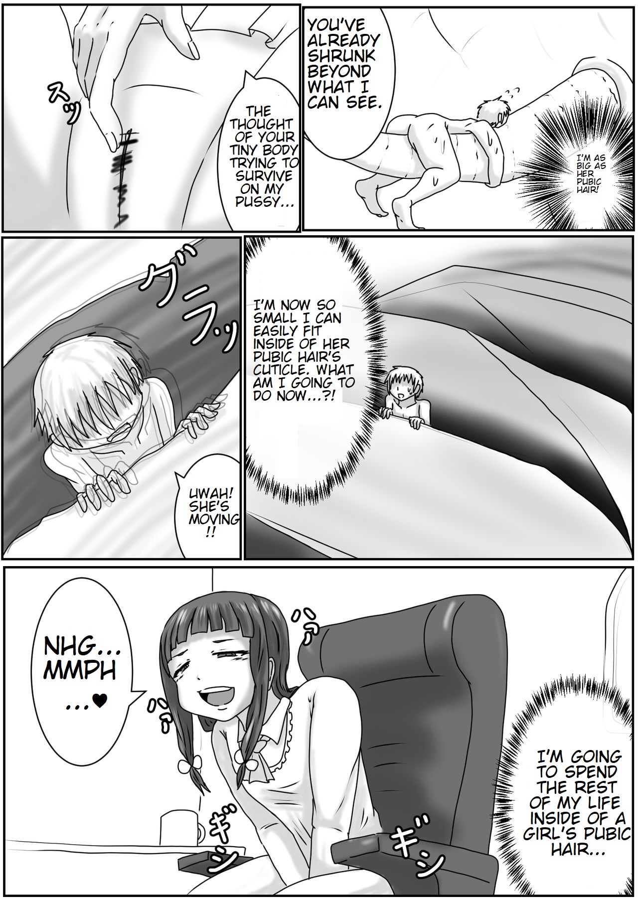 Hiroko, Tamari, and Yae Play with Tinies page 8 full