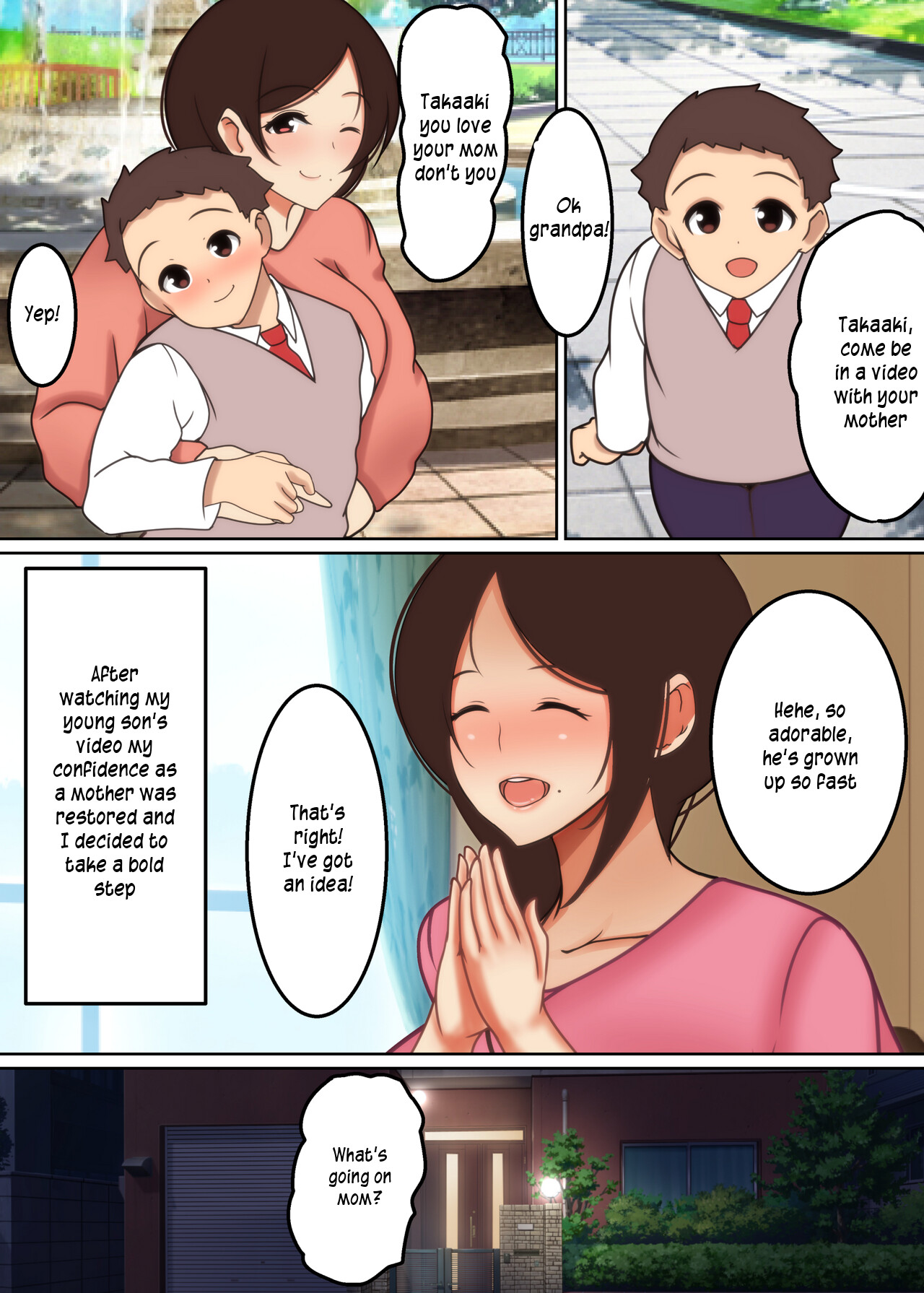 Haha ga Midara ni Aegu Toki 2 ~Shinjou-ke no Boshi Jouji~ | When mother moans lustfully 2 page 4 full