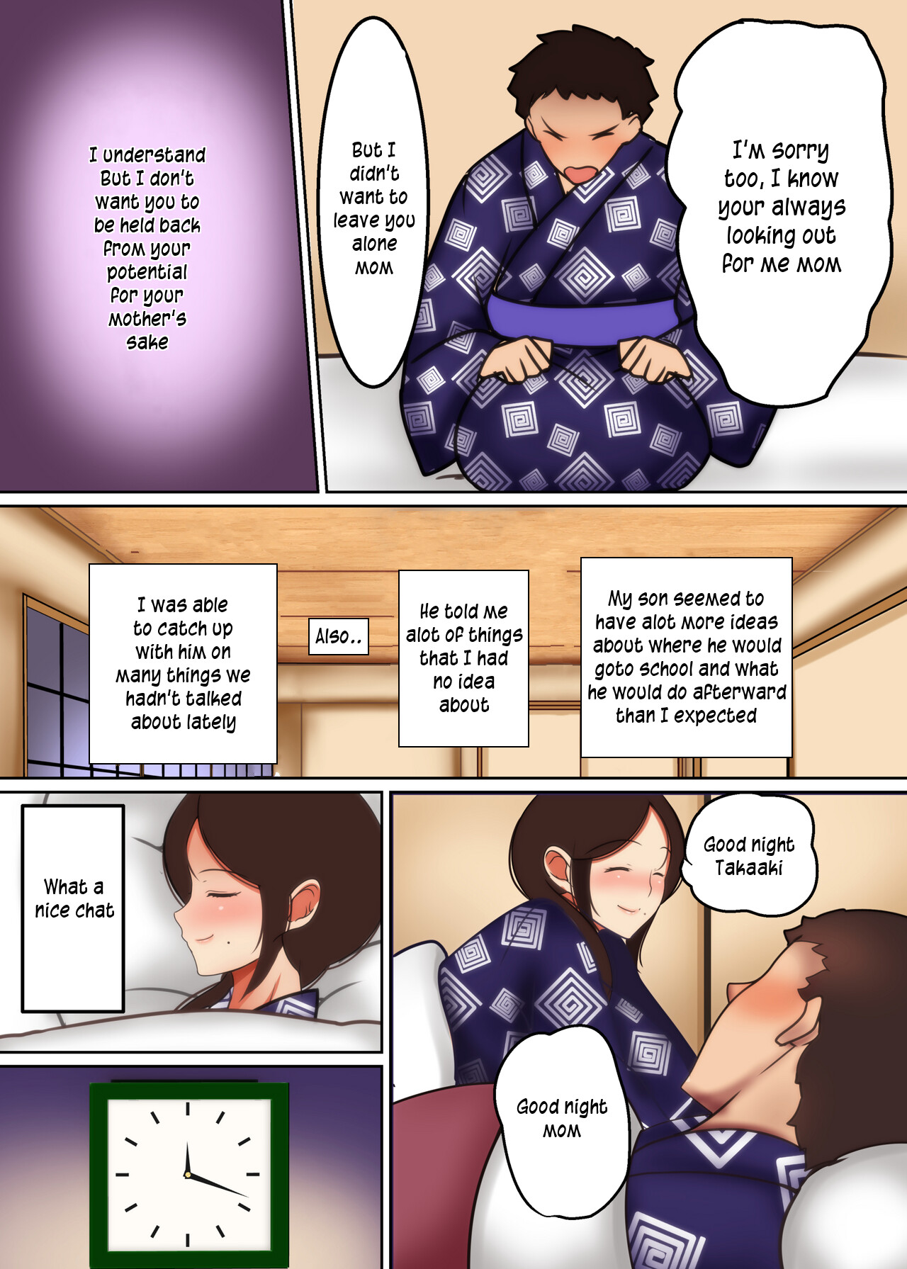 Haha ga Midara ni Aegu Toki 2 ~Shinjou-ke no Boshi Jouji~ | When mother moans lustfully 2 page 6 full