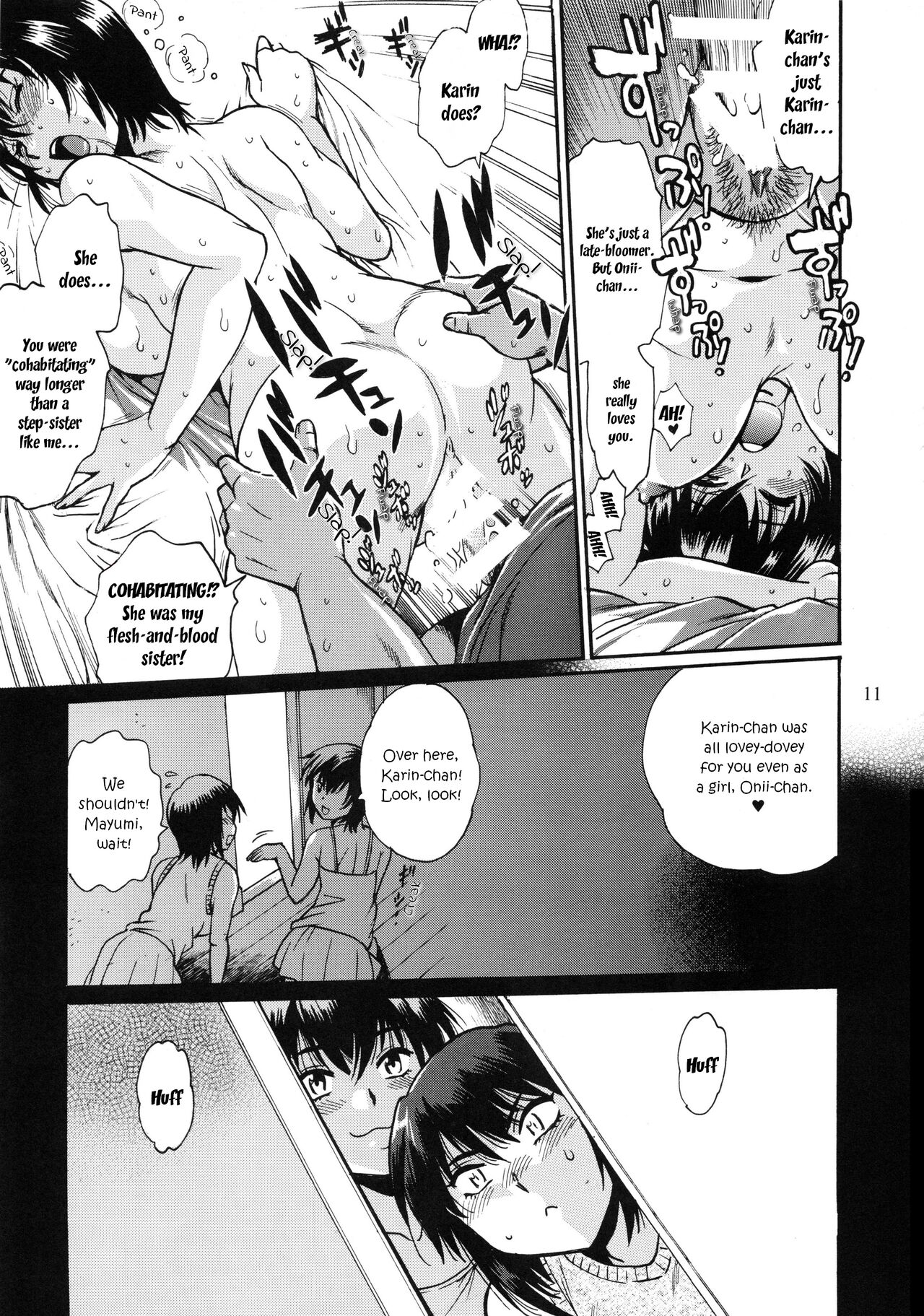 Jitsumai ni Shimasu ka Soretomo Gimai ni Shimasu ka | With your REAL SISTER? Or perhaps, with your STEP SISTER? page 10 full