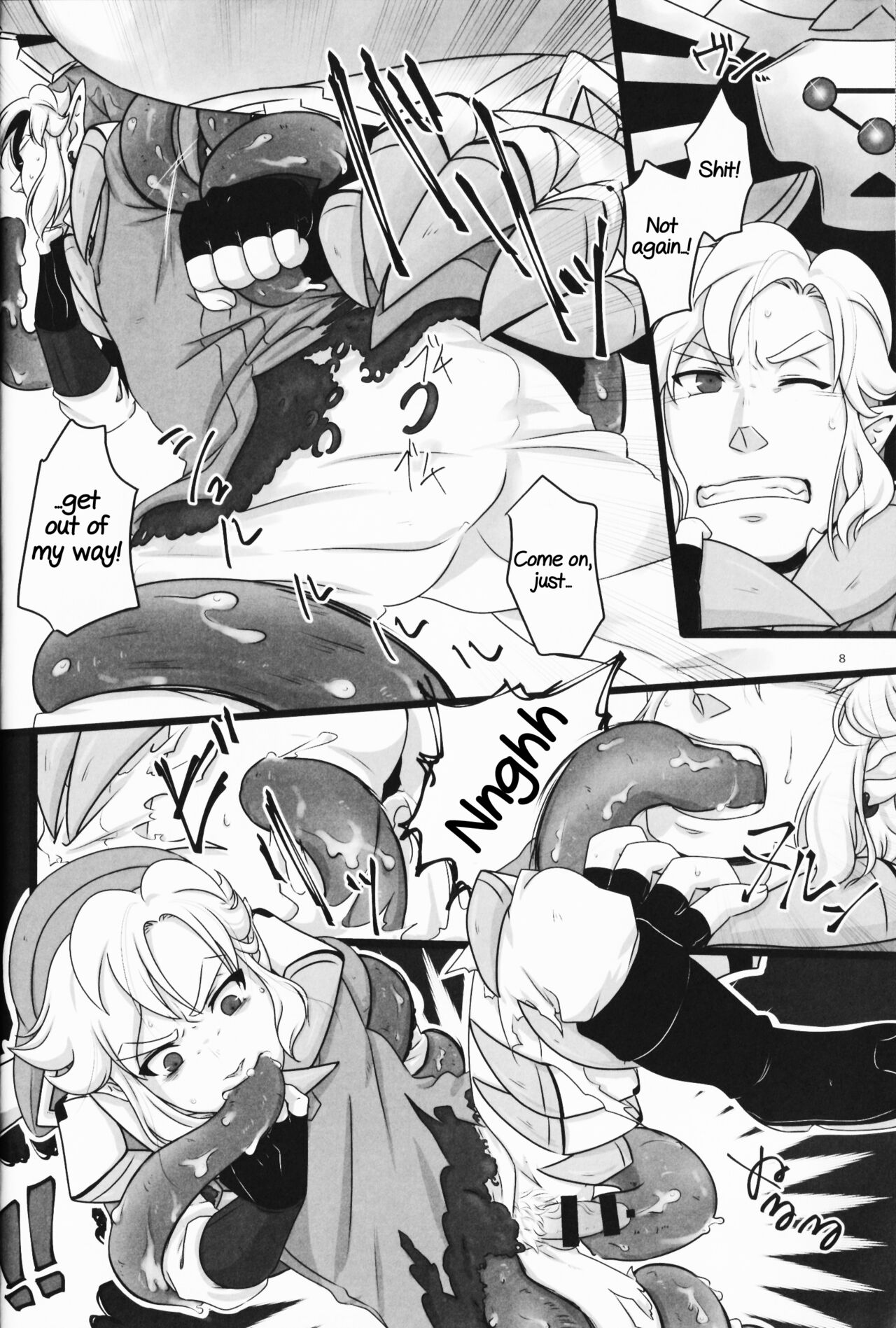 Monster x Link Anthology MonKan page 8 full
